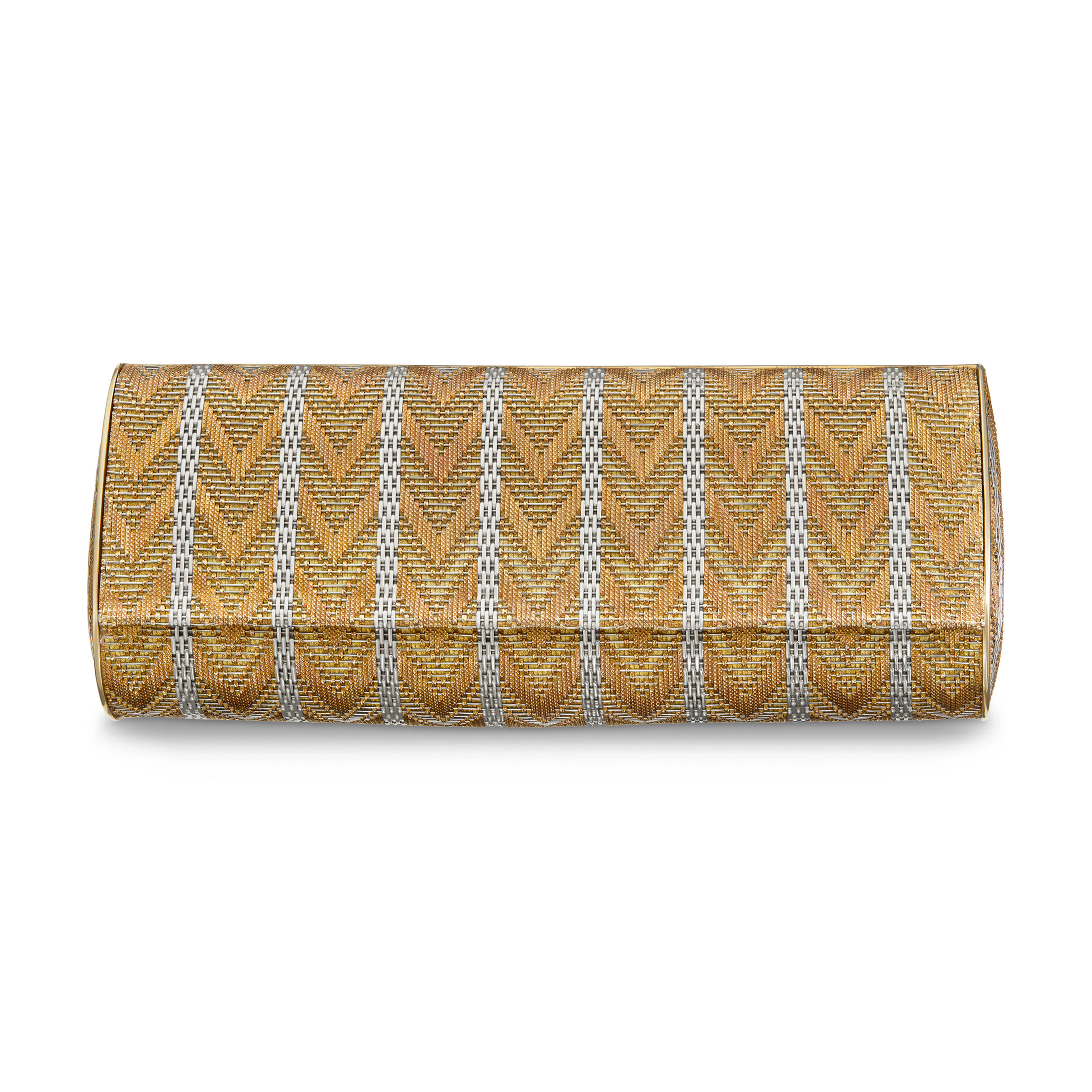 Gold Tri-Colored Evening Bag