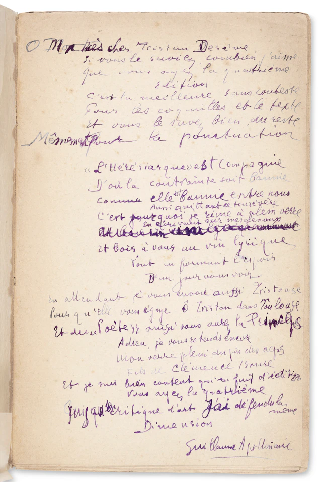 Apollinaire, Guillaume (1880-1918)