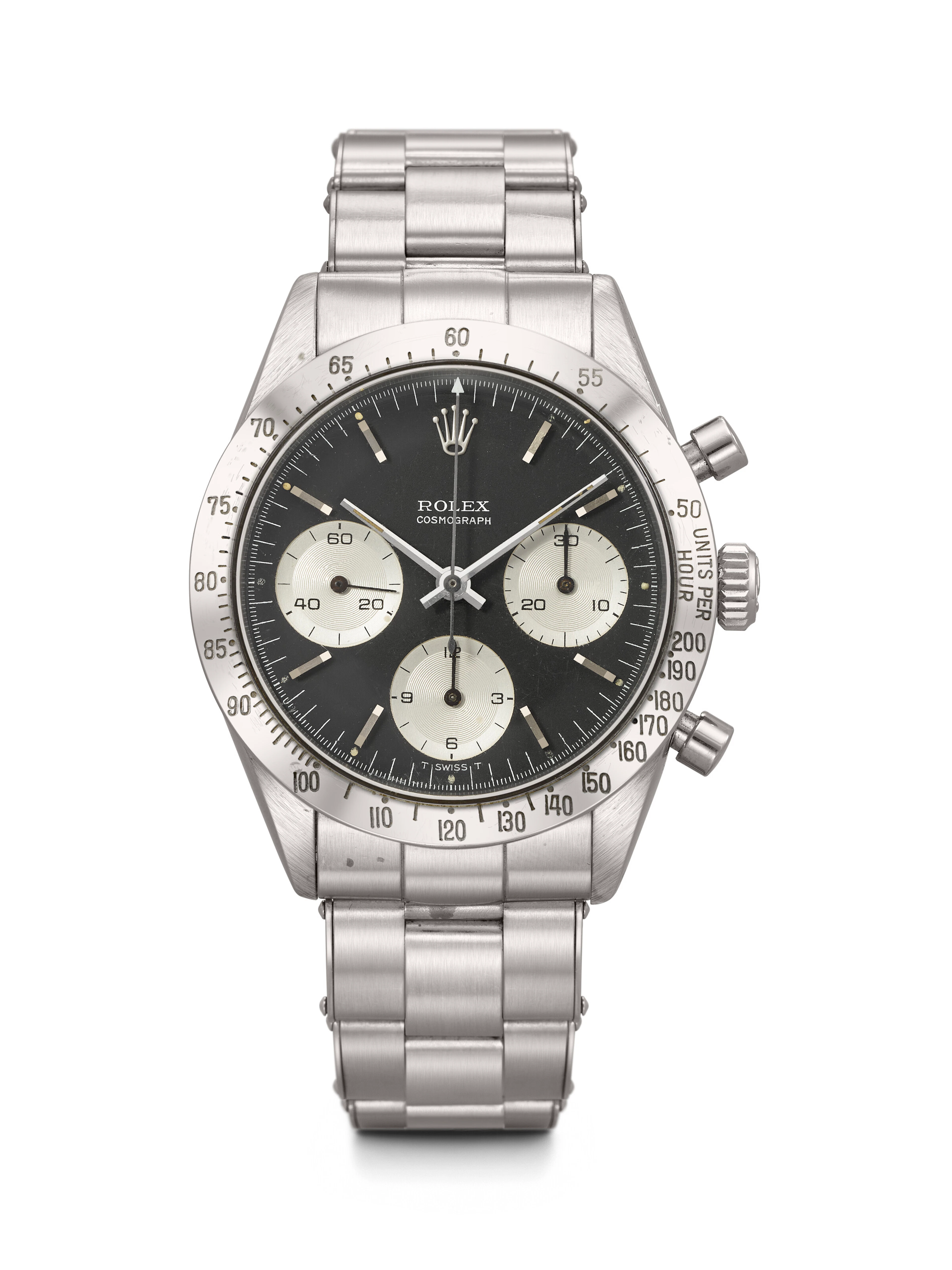 ROLEX. A COVETED AND ATTRACTIVE STAINLESS STEEL CHRONOGRAPH WRISTWATCH
