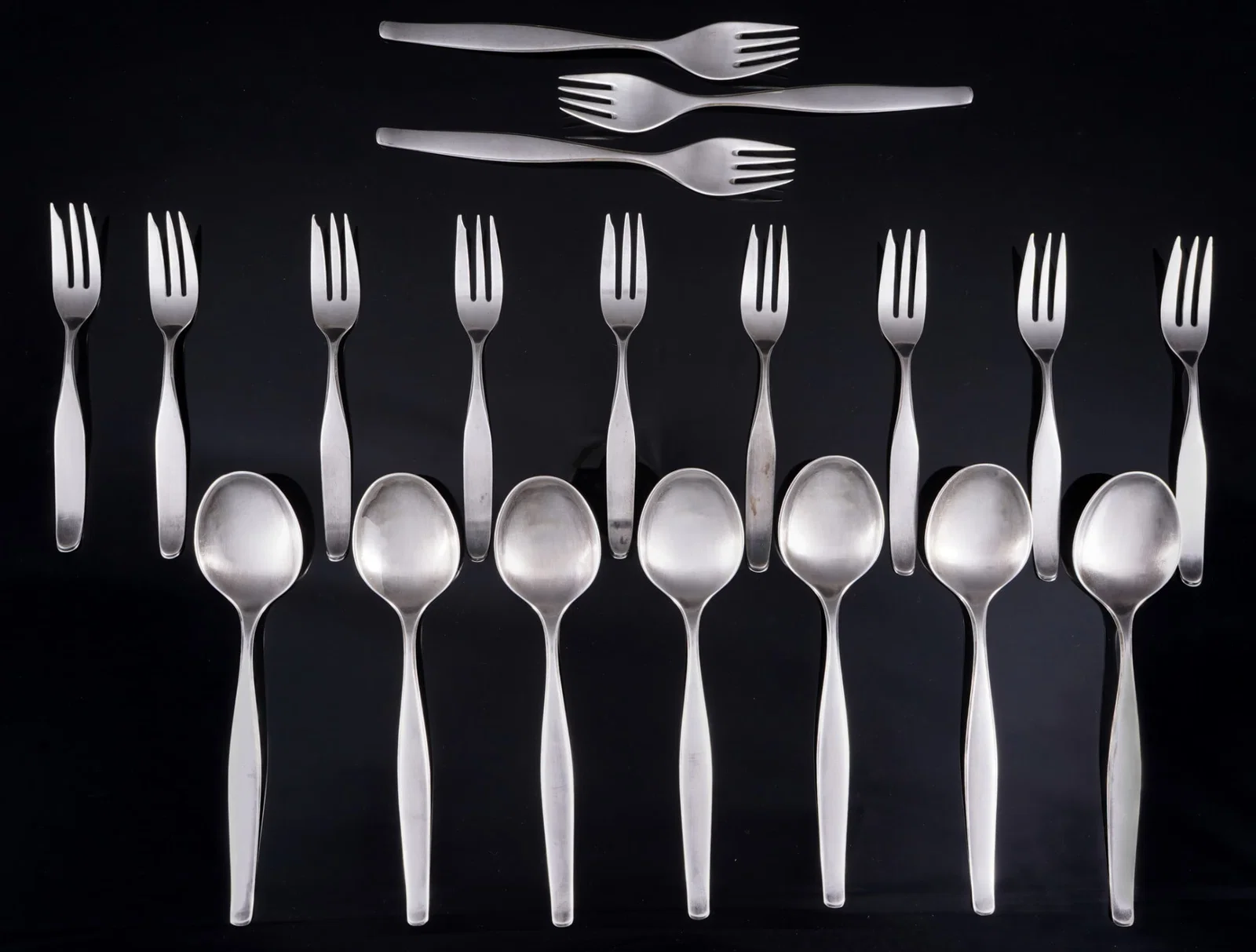 800 Silver 19-piece cutlery lot - Bruckmann & Wilkens