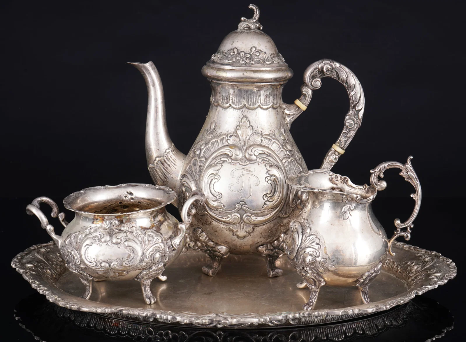 800 silver mocha coffee service