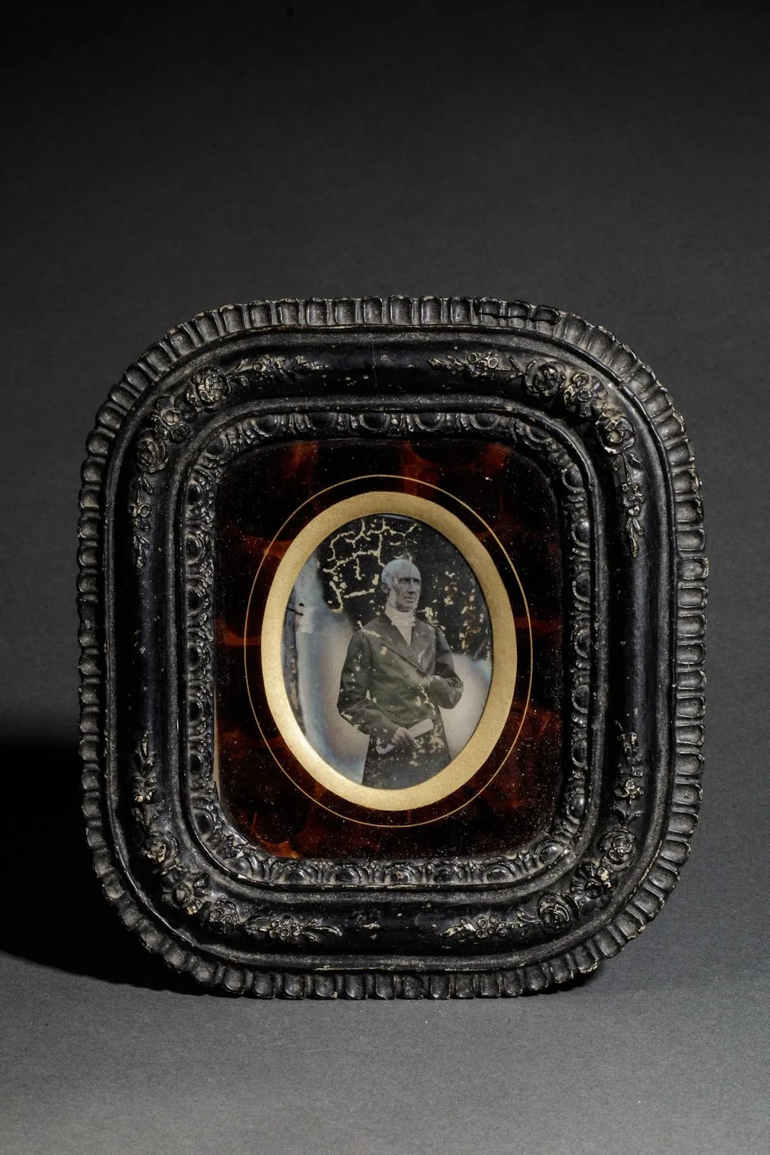 Daguerreotype-style photograph in a Napoleon III frame - Lot 1