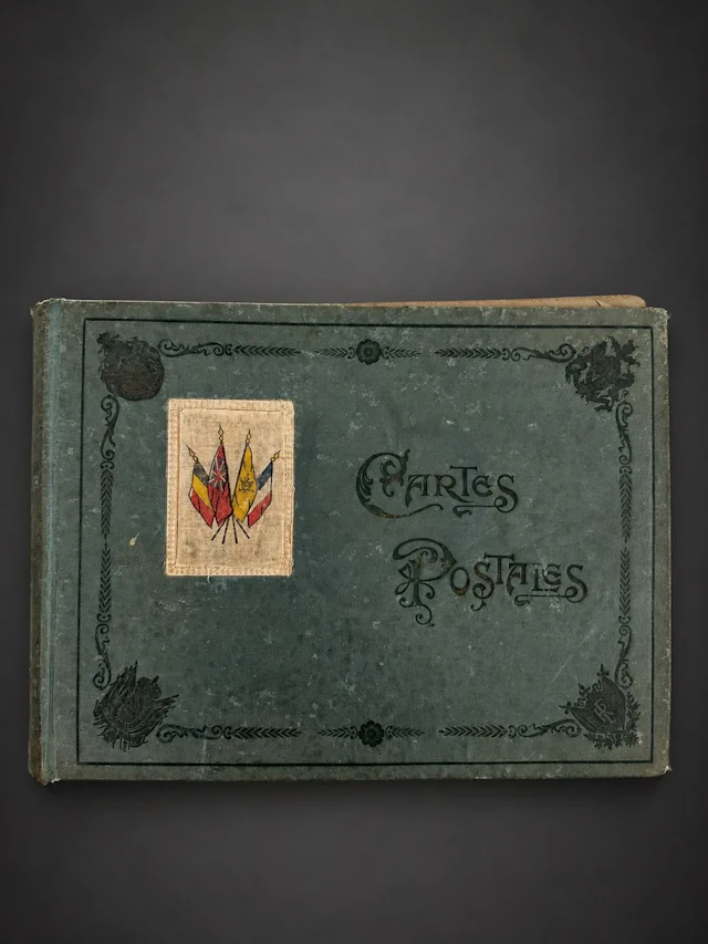 A postcard album containing 59 pages featuring French cities - Lot 120