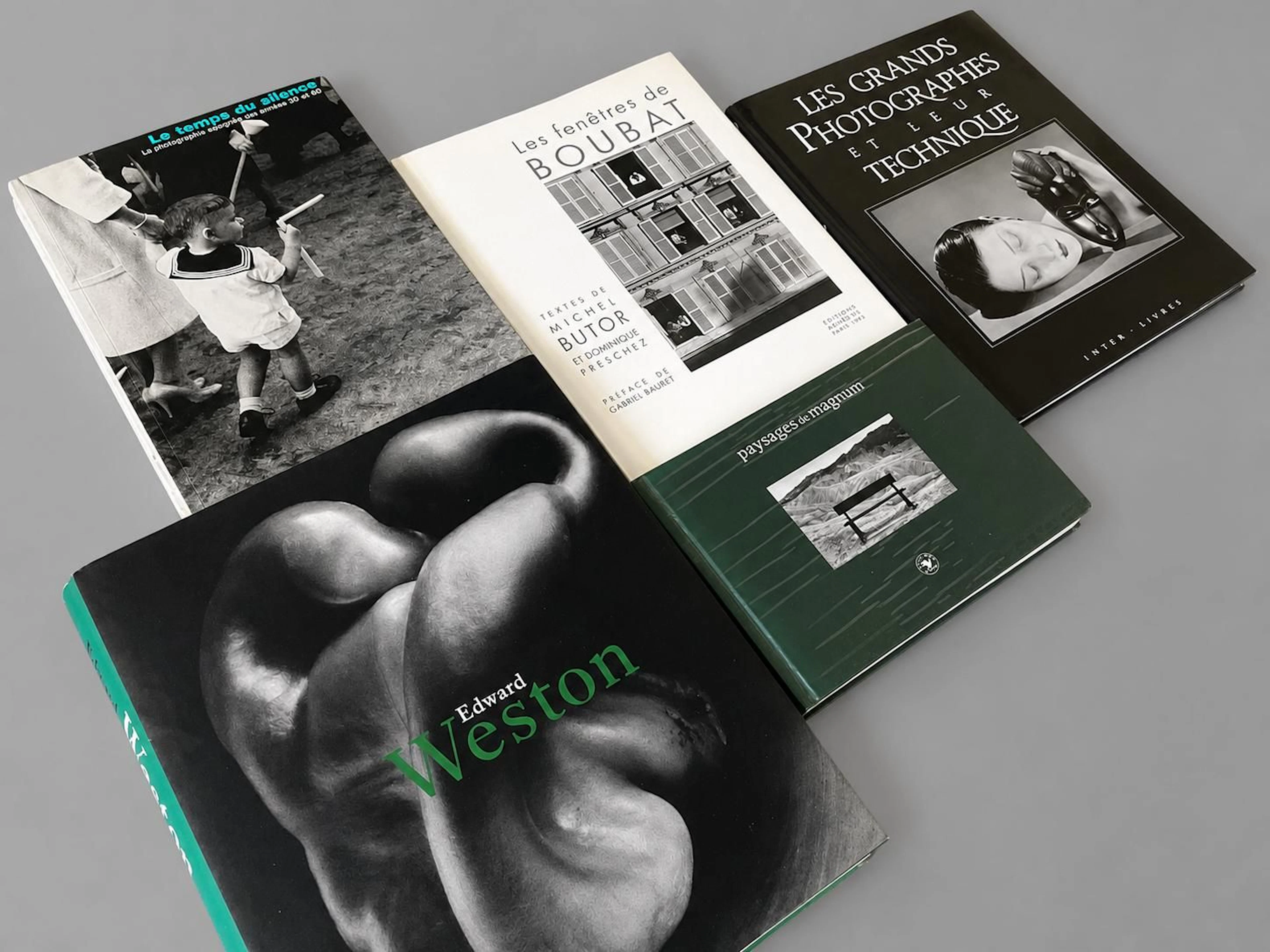 A set of five books on photography. - Lot 105