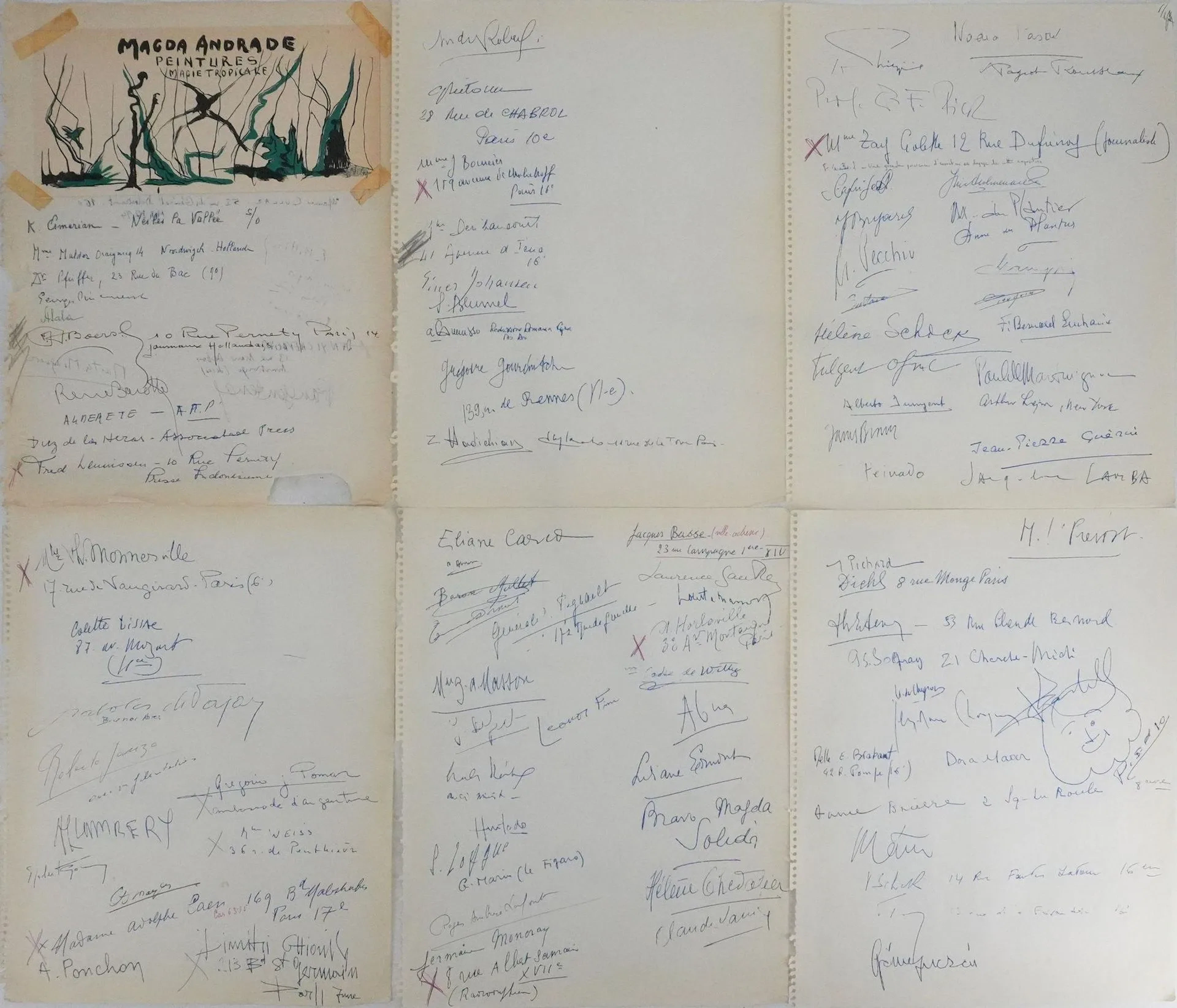 AUTOGRAPH PAGE - Lot 165