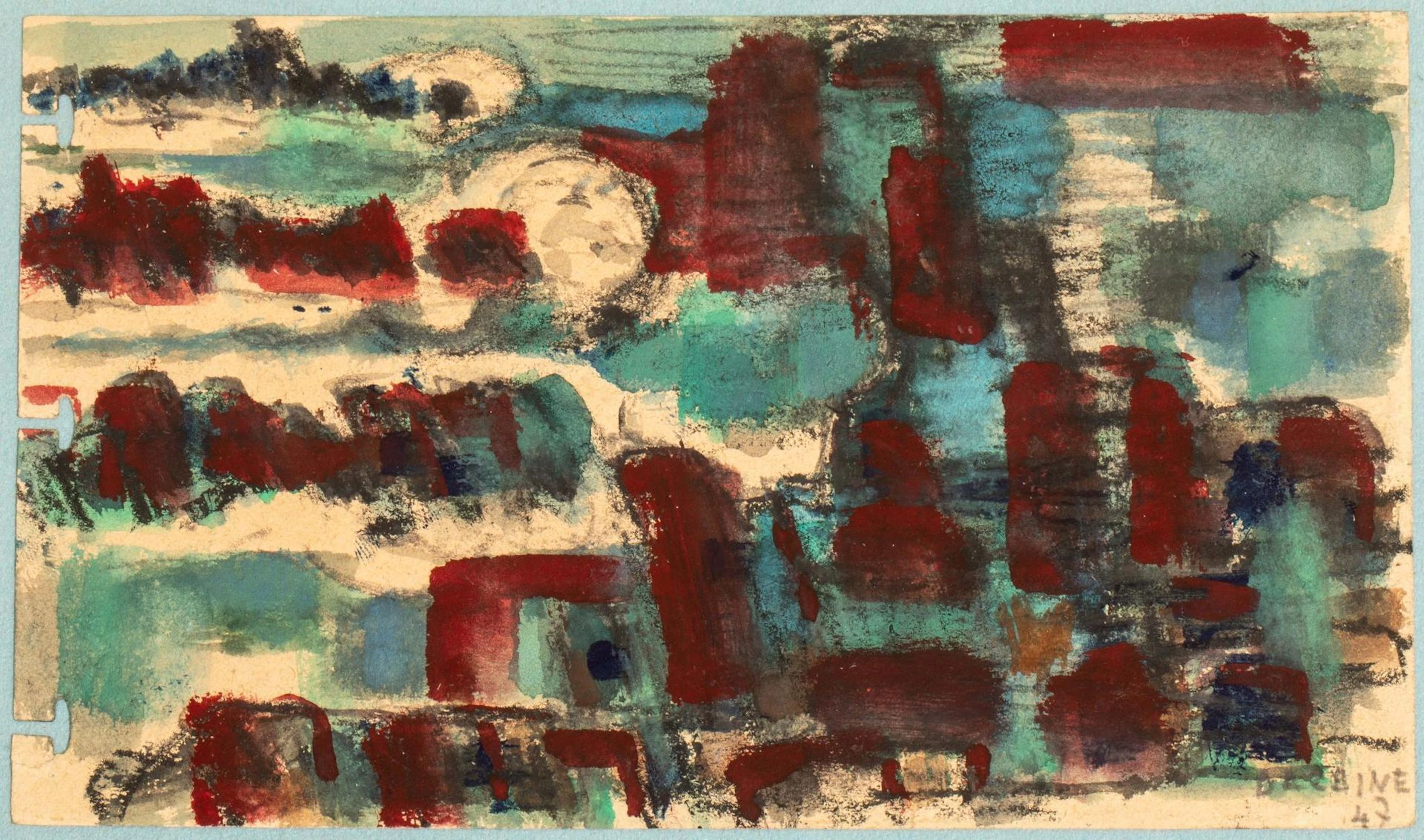 Jean René BAZAINE (Paris 1904 - Clamart 2001) - Lot 27