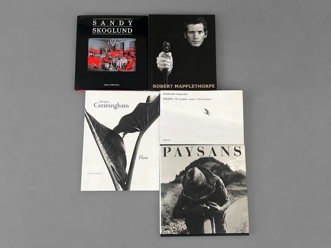 A set of five books on photography. - Lot 99