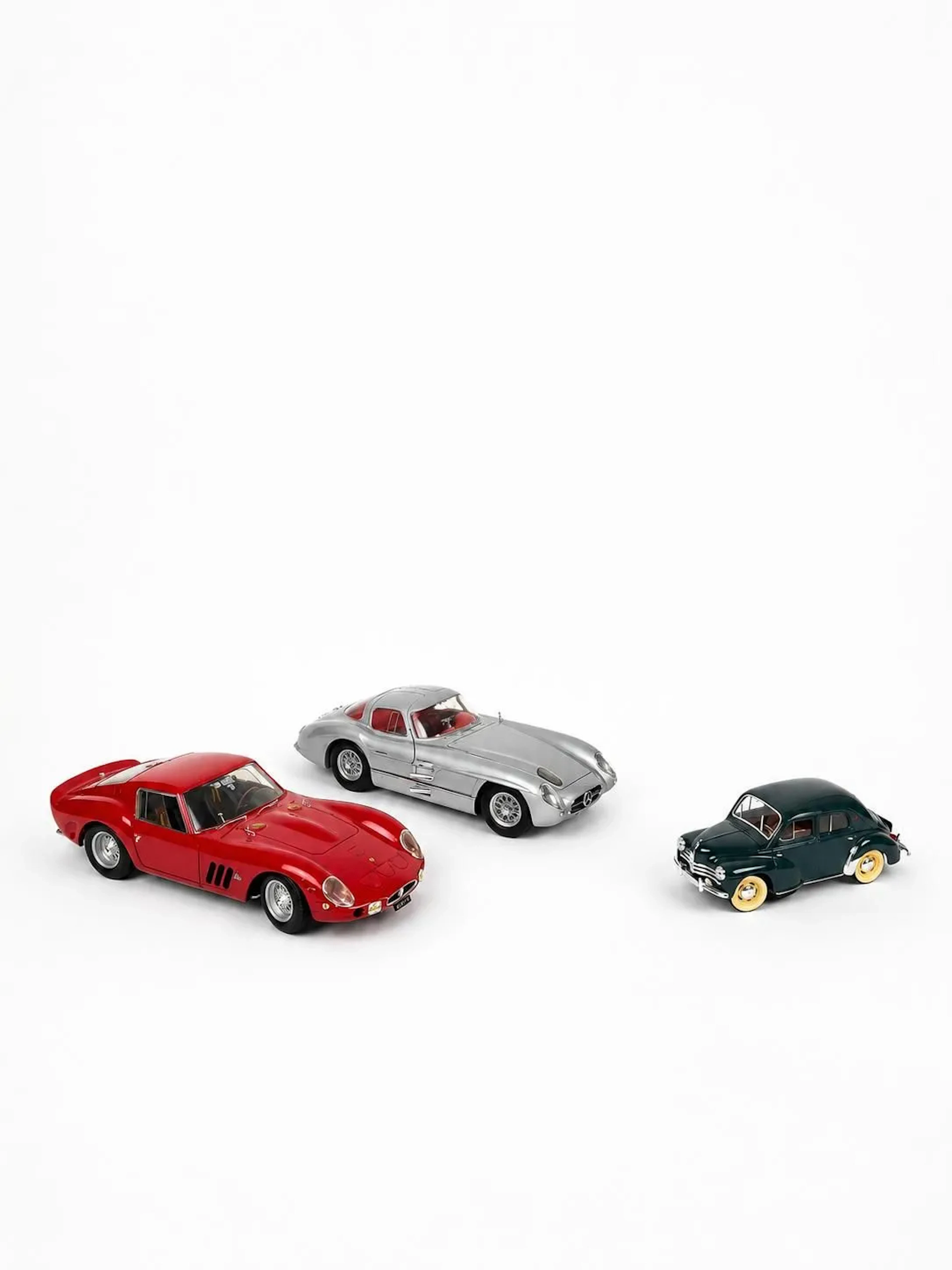 Three scale models of classic cars: - Lot 503