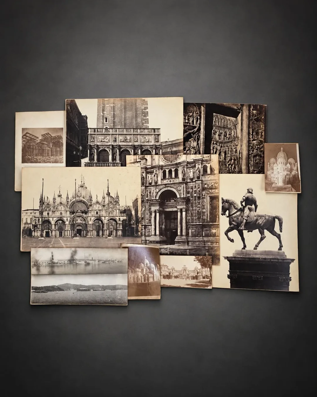 A collection of photographs and prints depicting Italian her - Lot 7