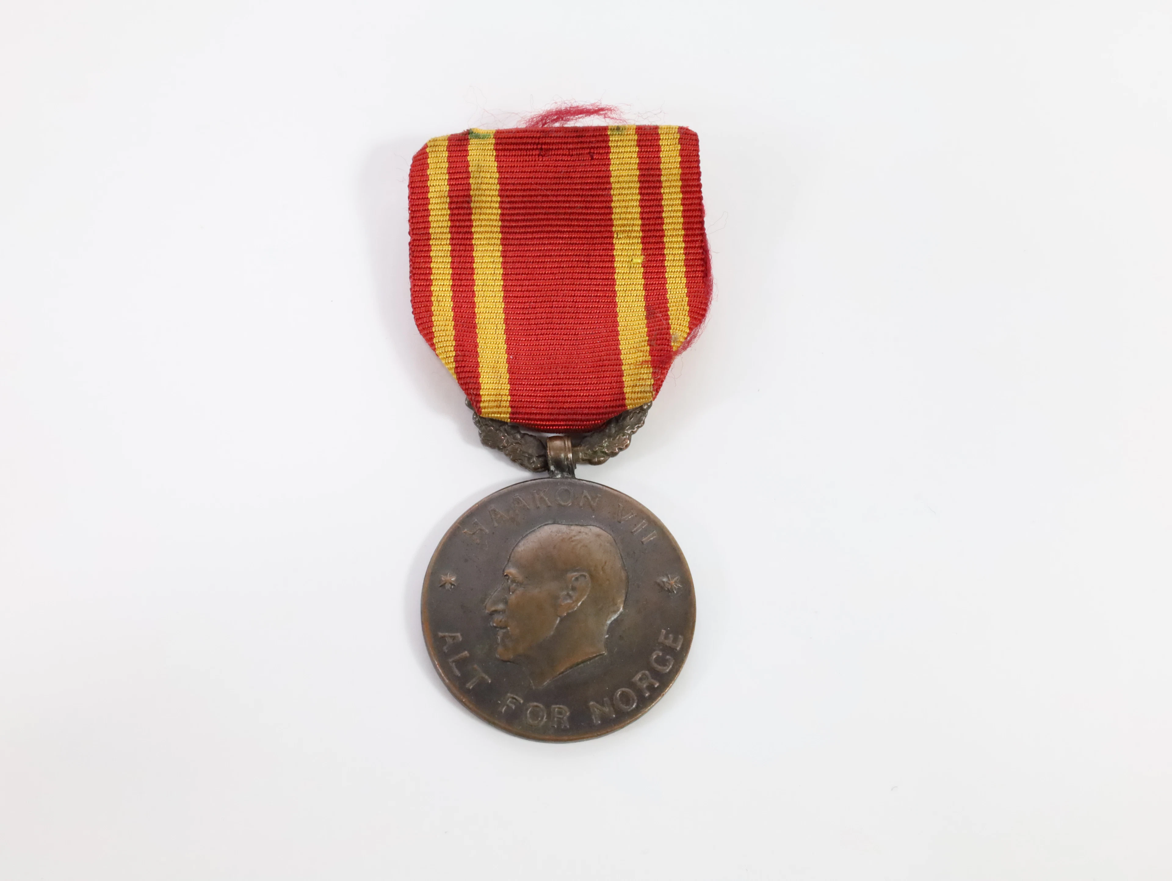 Norsk Krigsmedalje – Haakon VII «Alt for Norge»
