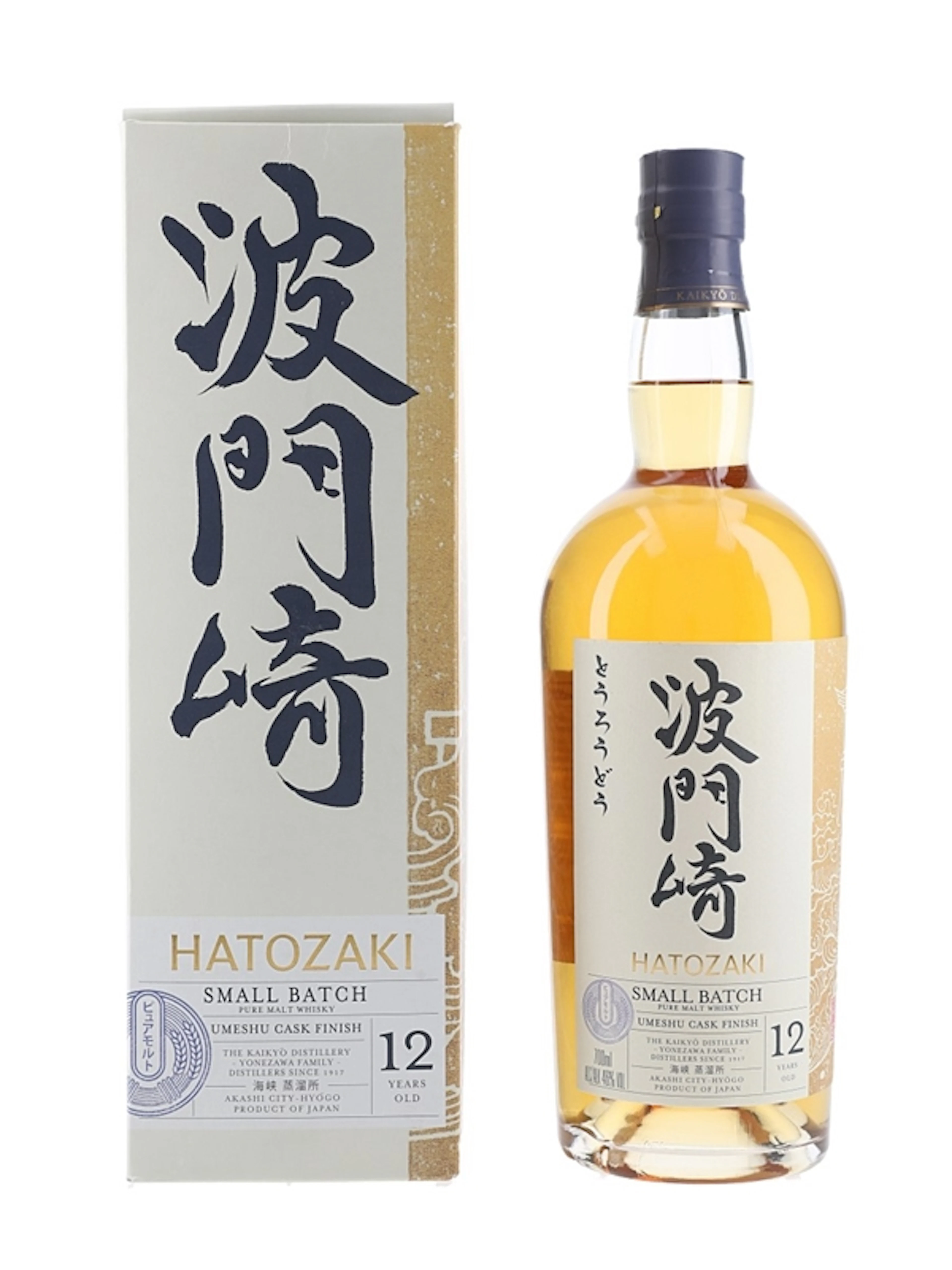 Kaikyo Hatozaki 12 Year Old Small Batch Pure Malt Umeshu Cask Finish 70cl / 46%