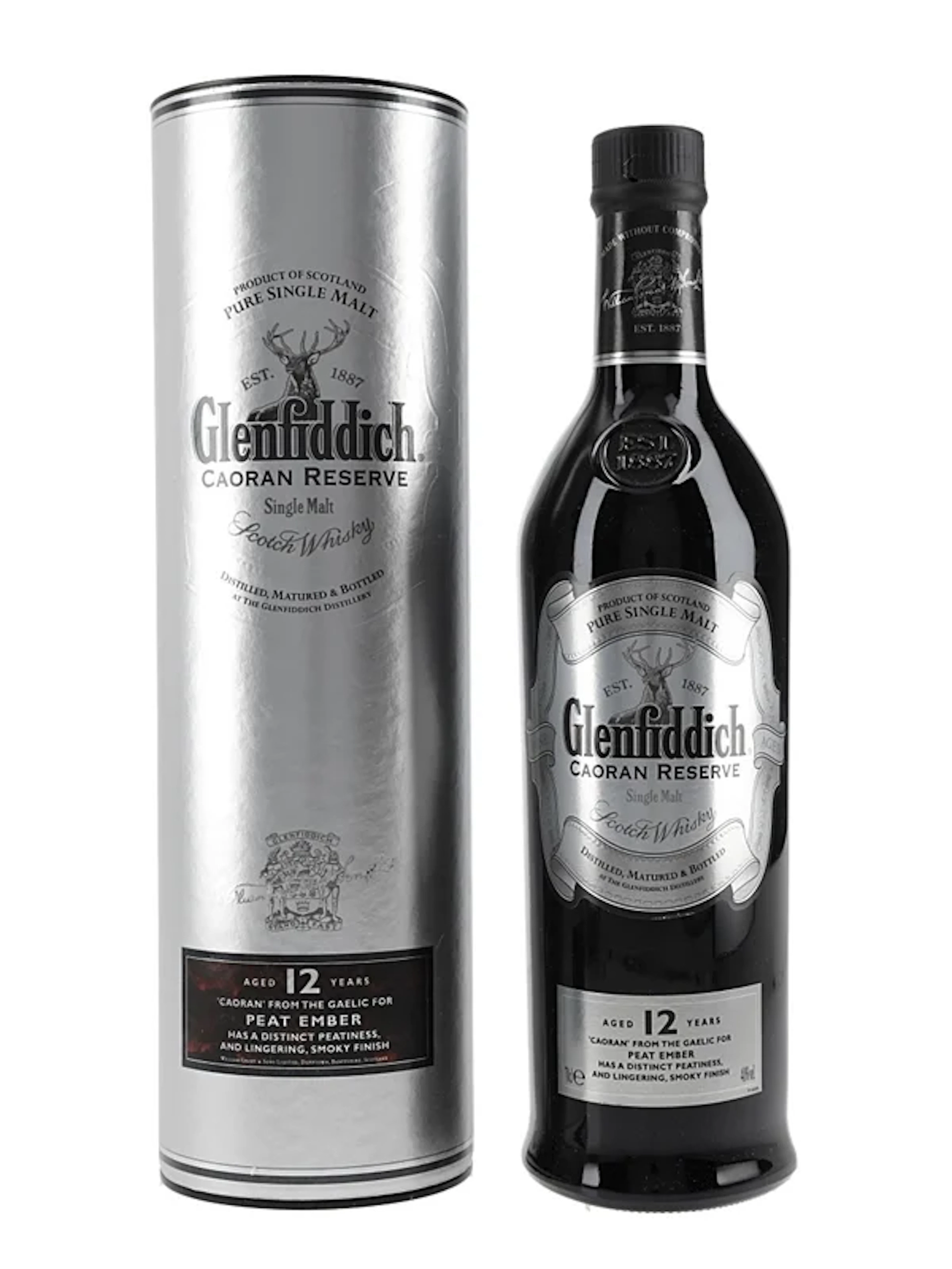 Glenfiddich Caoran Reserve 12 Year Old Peat Ember 70cl / 40%