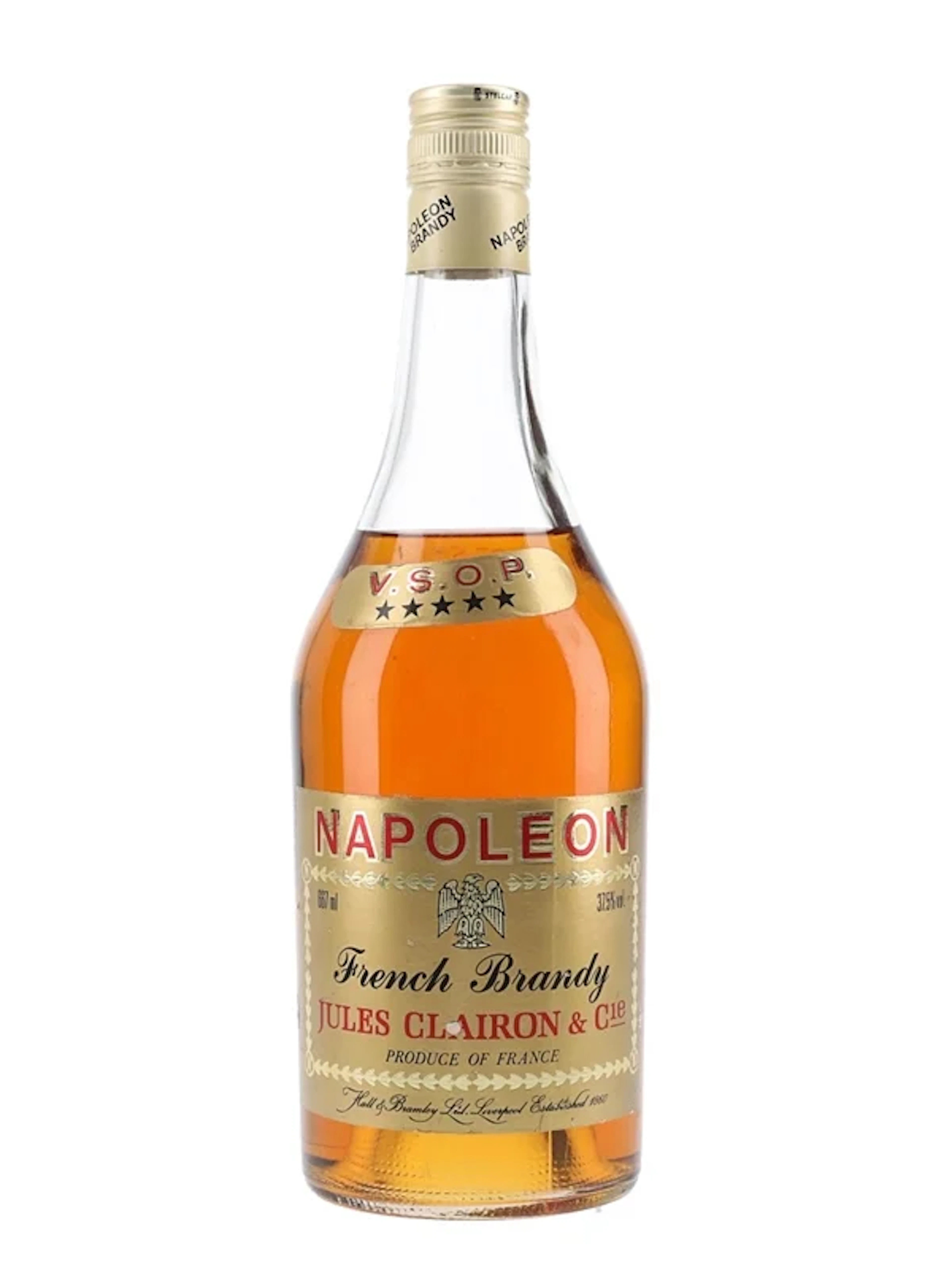 Jules Clairon VSOP Napoleo Bottled 1970s