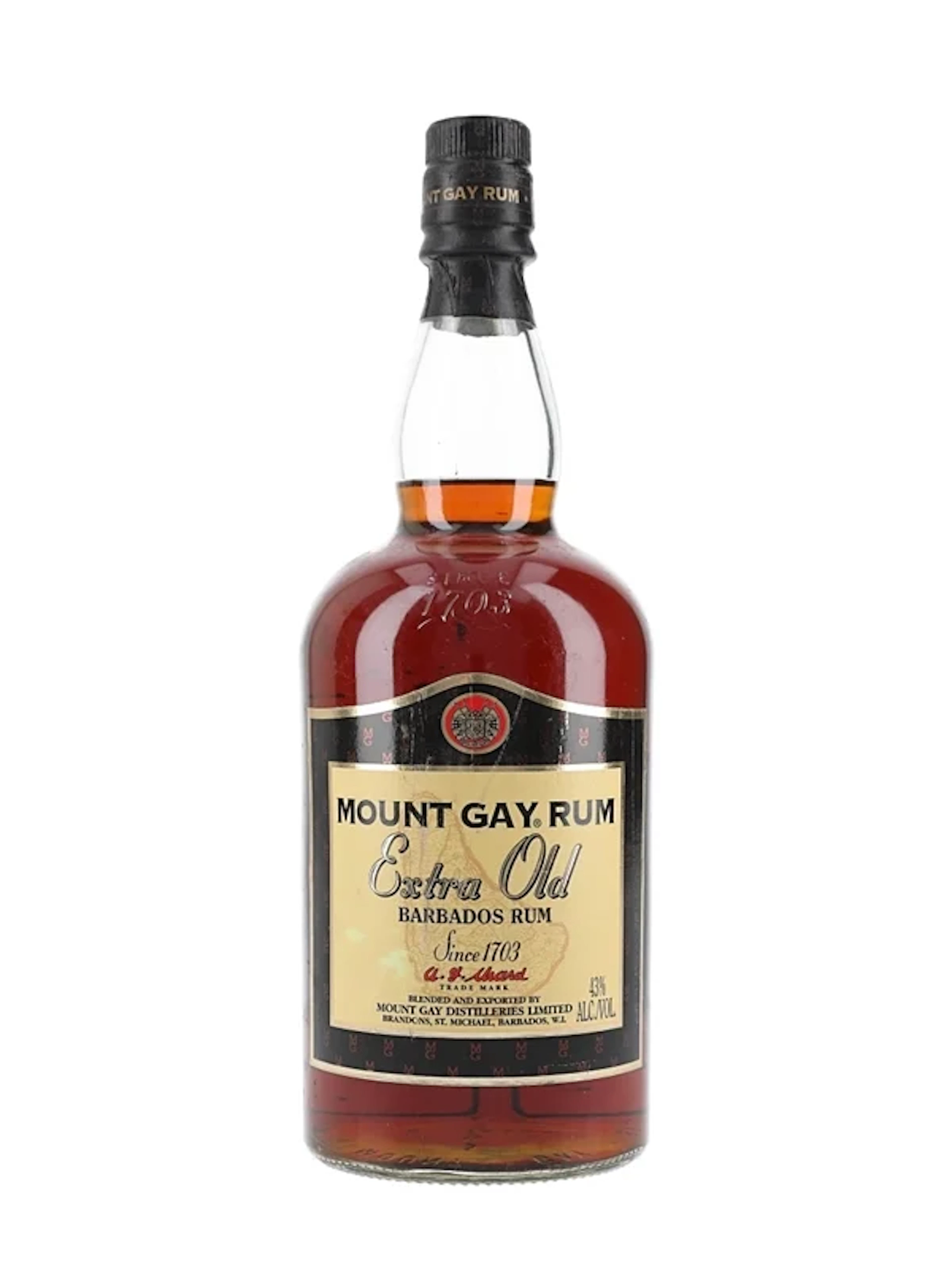 Mount Gay Extra Old Bottled 1990s-2000s 100cl / 43%