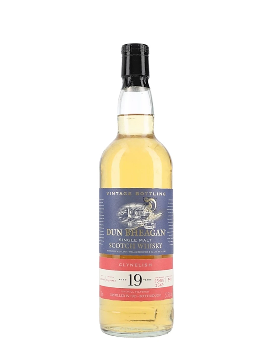 Clynelish 1983 19 Year Old Bottled 2002 - Dun Bheaga 70cl / 57.7%