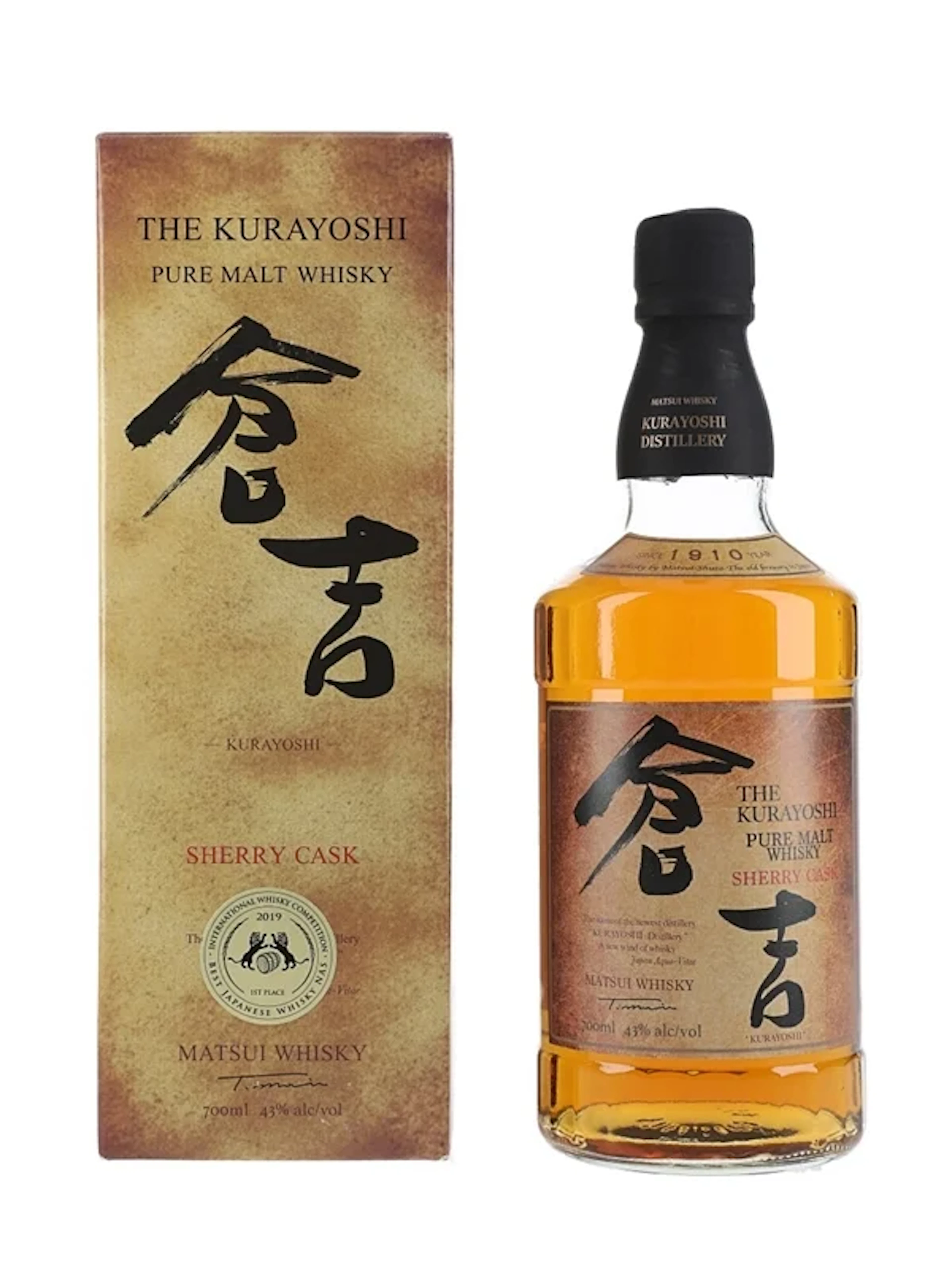 The Kurayoshi Pure Malt Sherry Cask Matsui Whisky 70cl / 43%