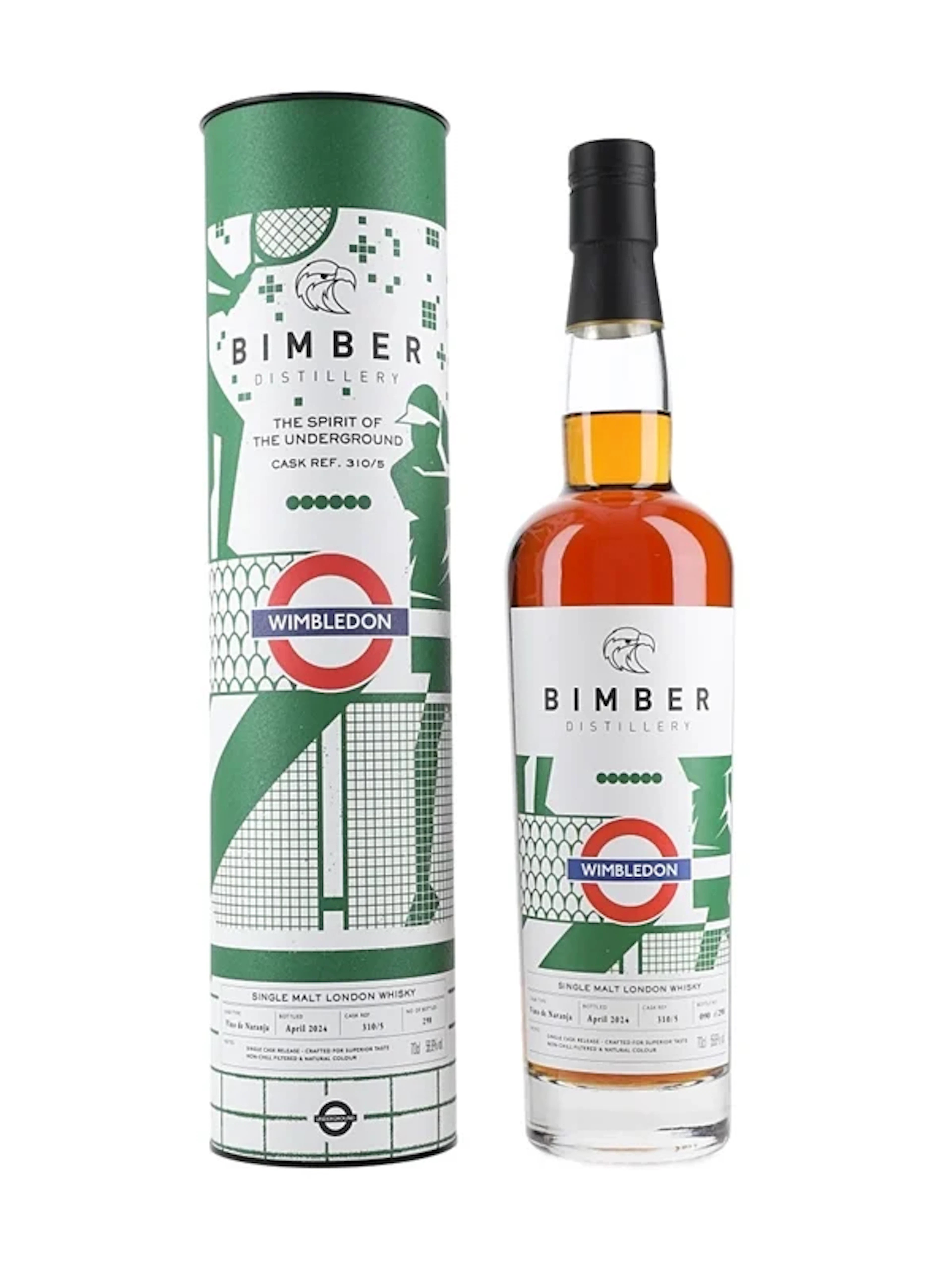Bimber The Spirit Of The Underground - Wimbledo Bottled 2024 - Single