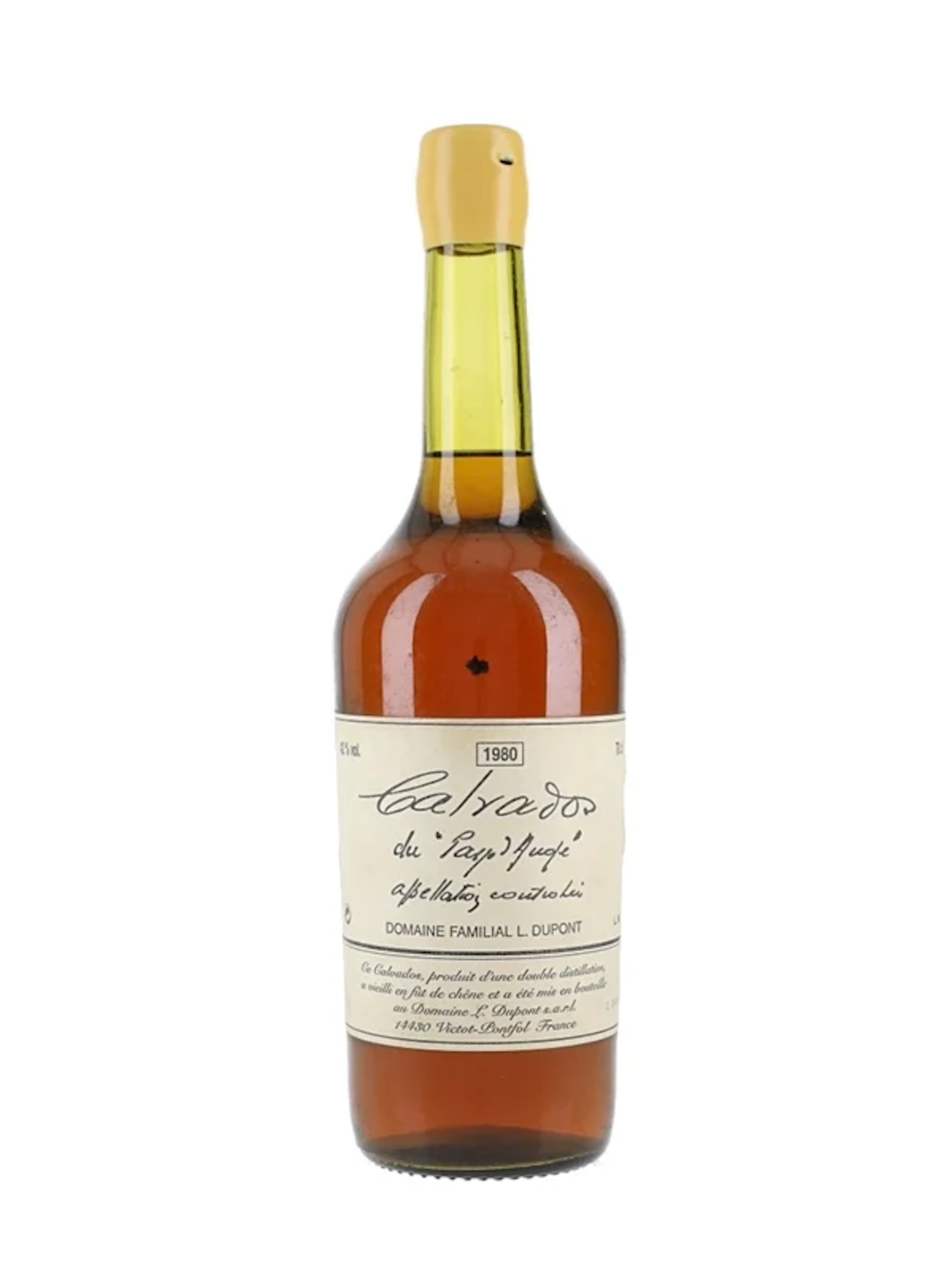 Domaine Familial L. Dupont 1980 Calvados Pays d'Auge 70cl / 42%