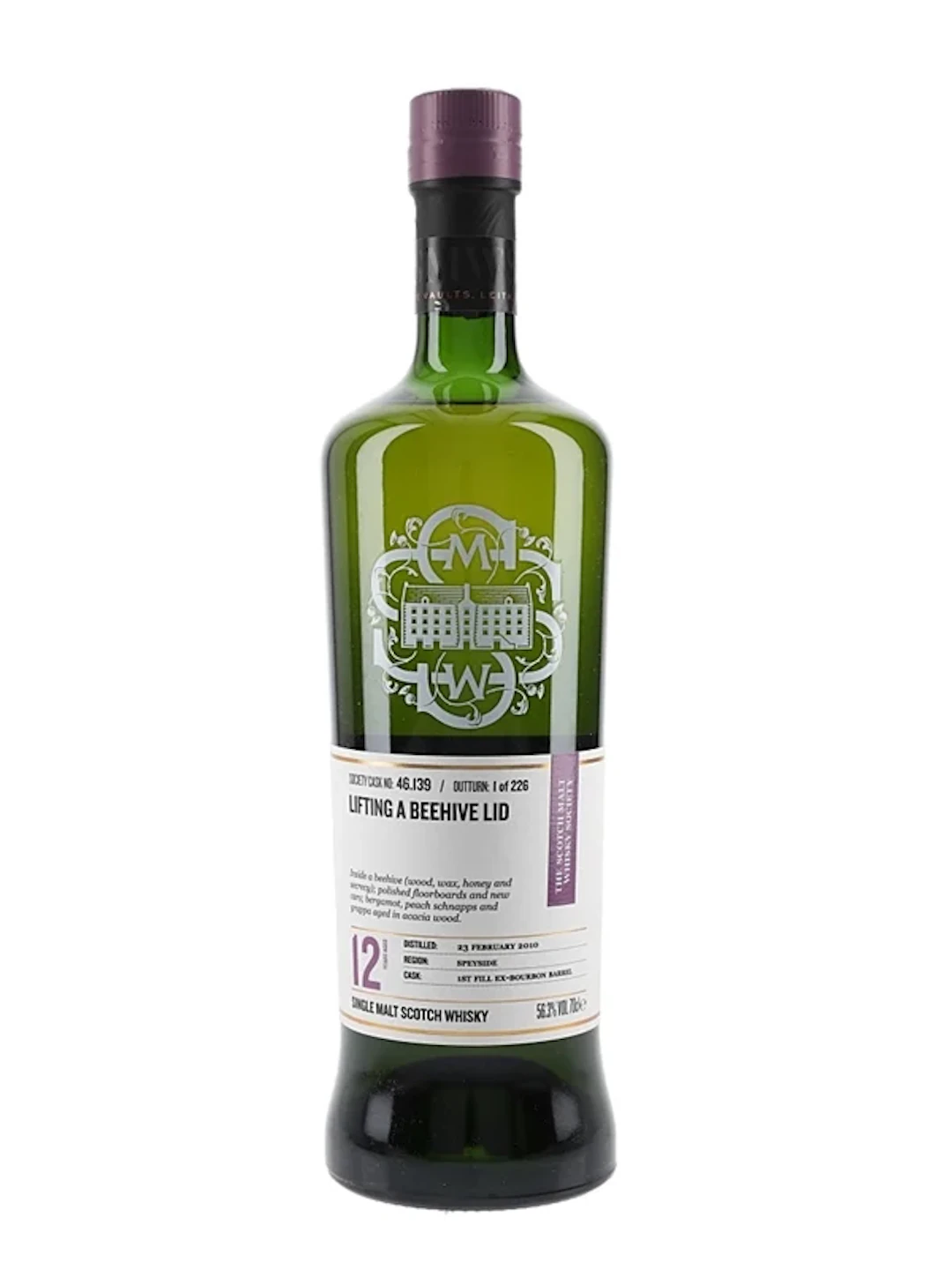 Glenlossie 2010 12 Year Old SMWS 46.138 Lifting A Beehive Lid 70cl / 56.3%