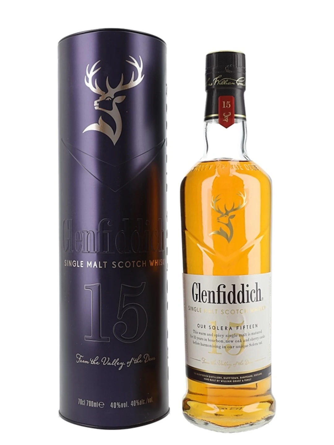 Glenfiddich 15 Year Old Our Solera Fiftee 70cl / 40%