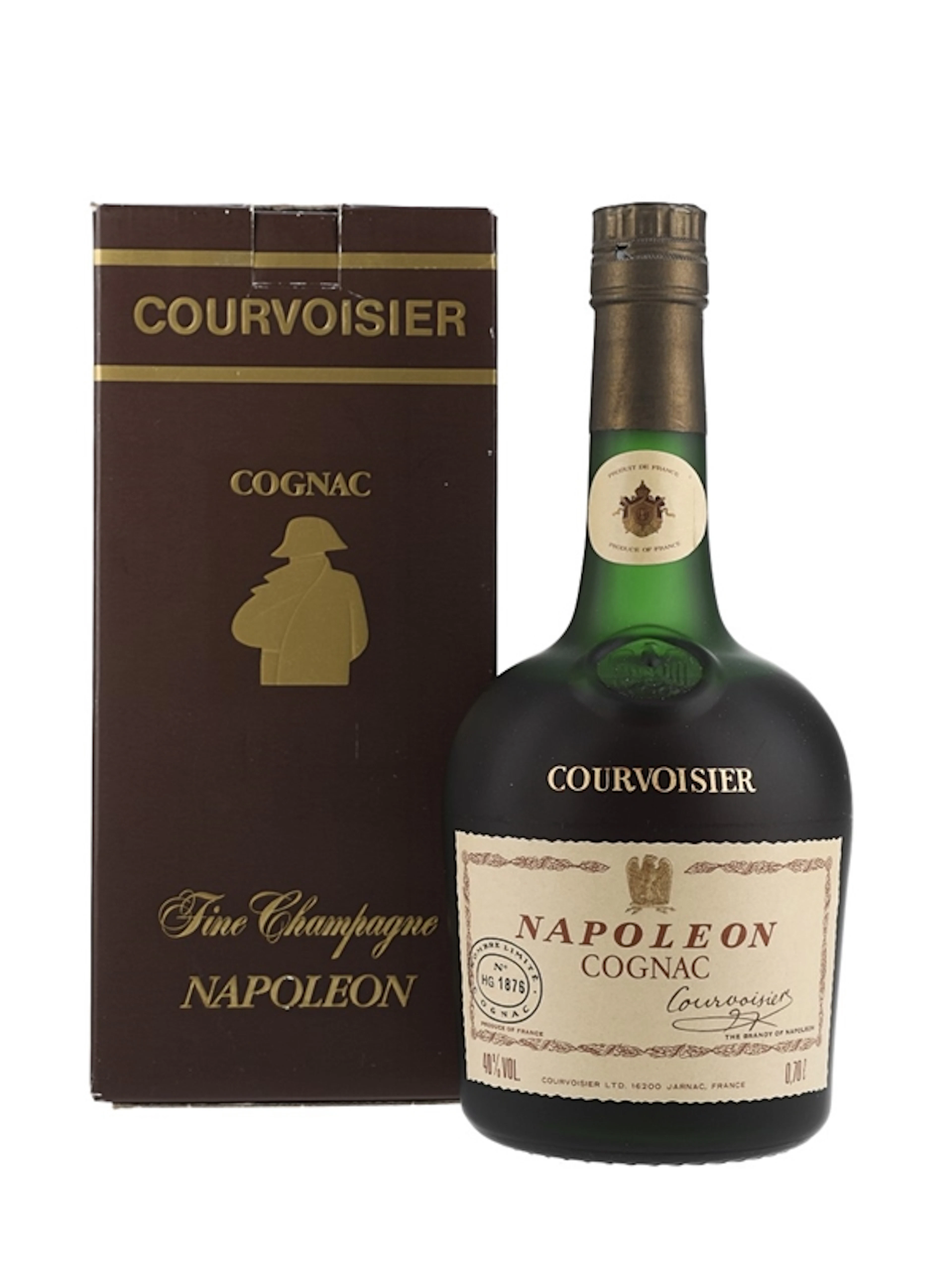 Courvoisier Napoleon Cognac Bottled 1980s - Numbered Bottle 70cl / 40%
