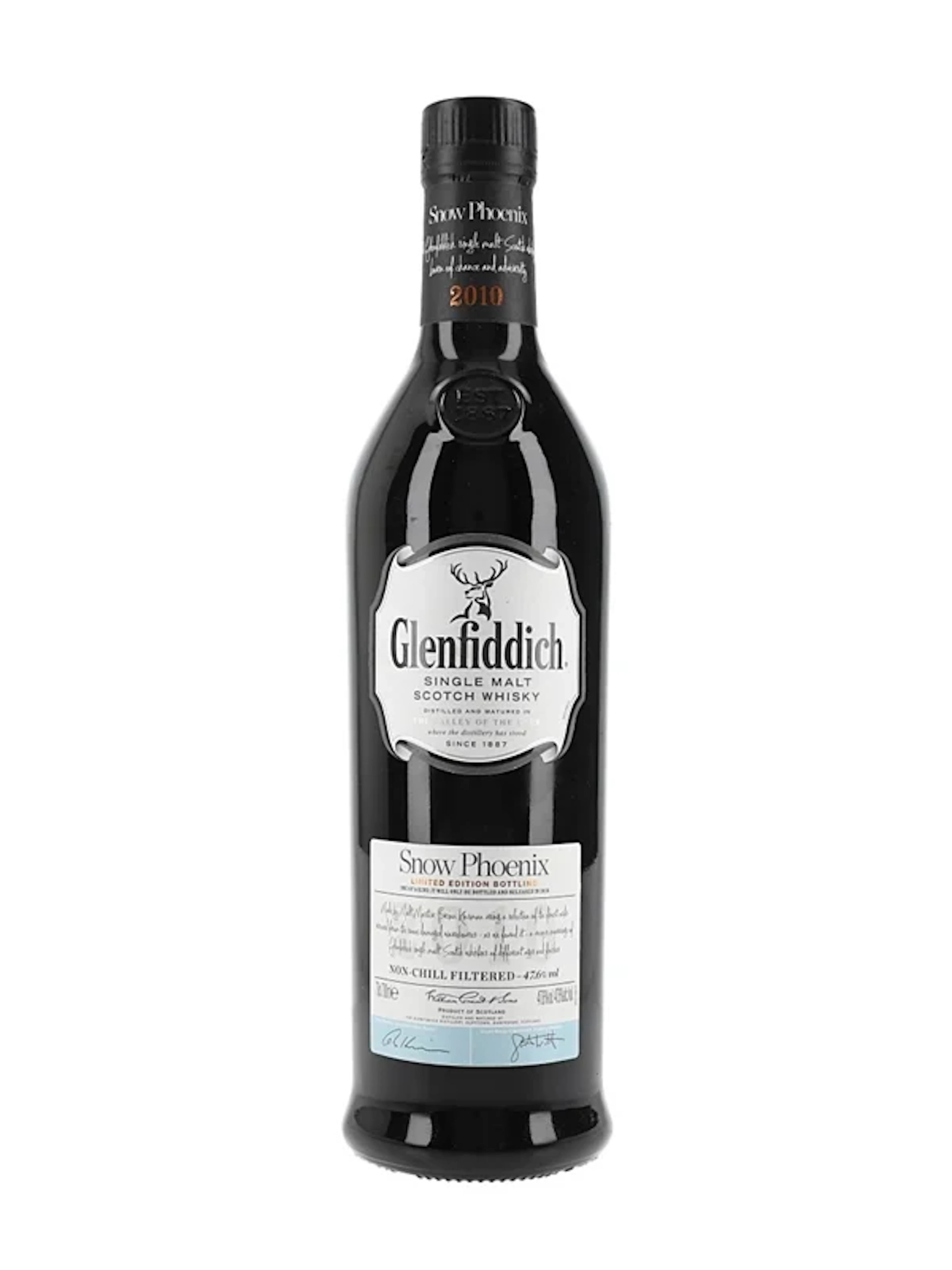 Glenfiddich Snow Phoenix Bottled 2010 70cl / 47.6%