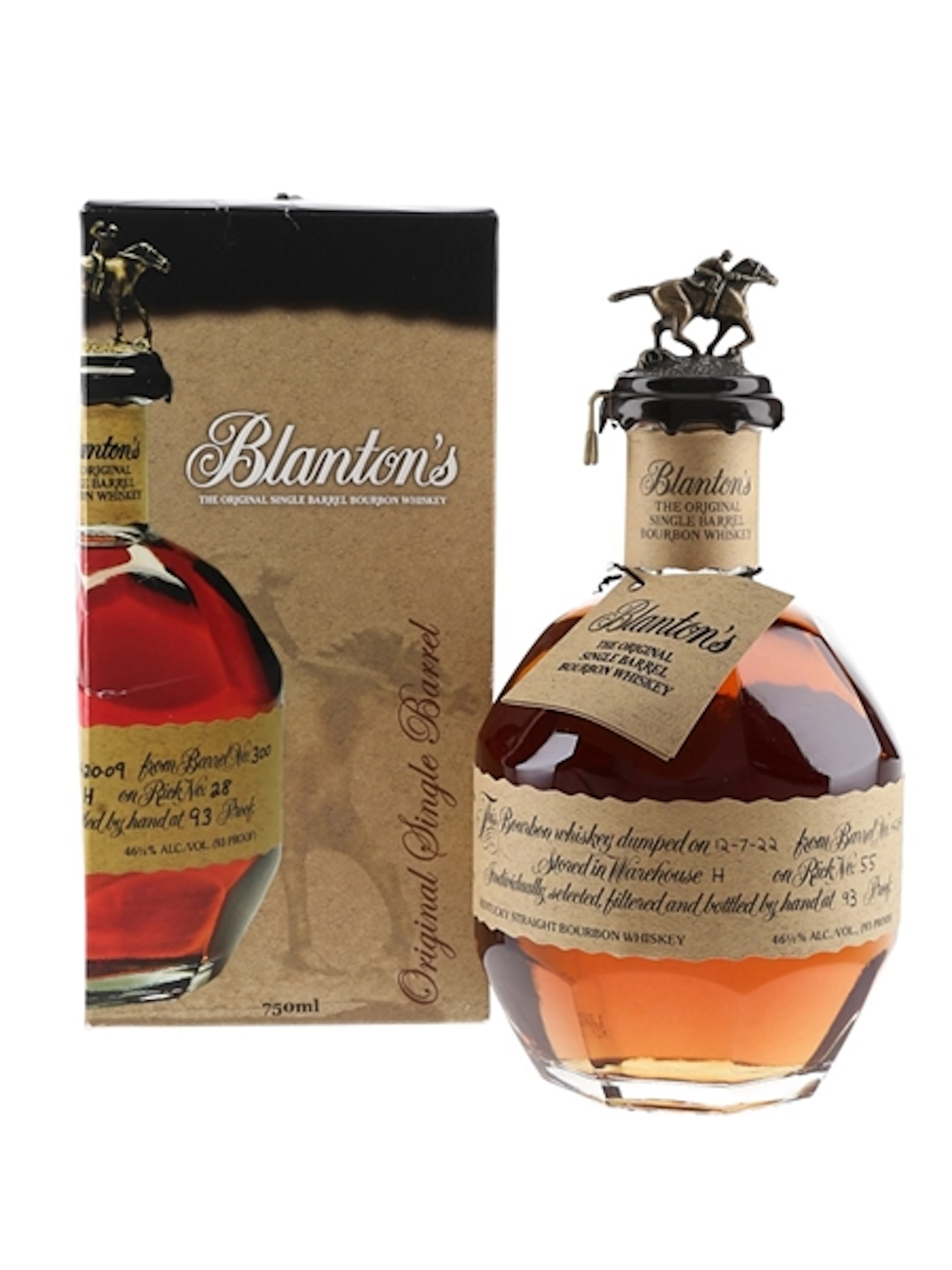 Blanton's Original Single Barrel No. 4284 Bottled 2022 70cl / 46.5%