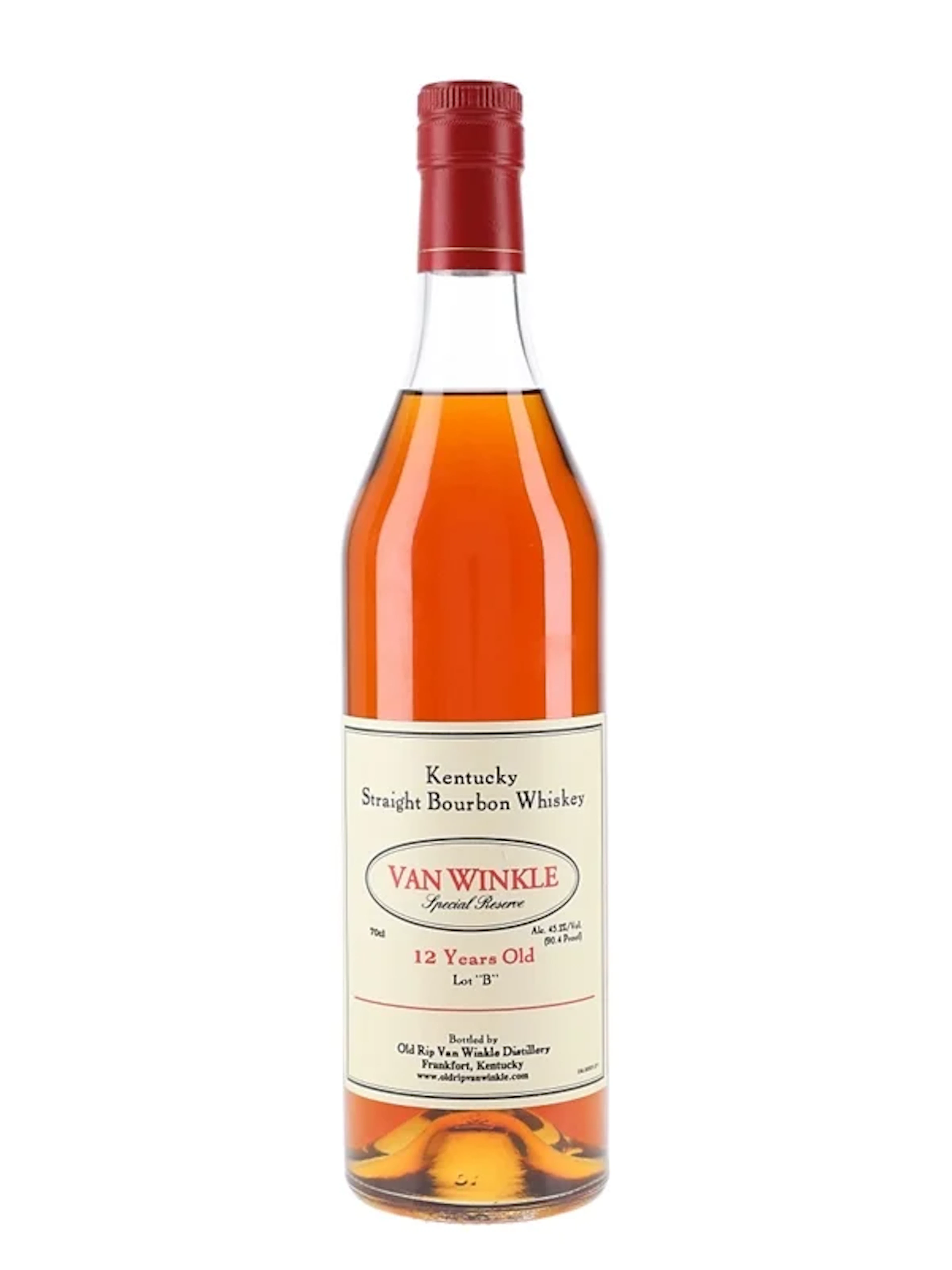Van Winkle 12 Year Old Lot 'B' 75cl / 45.2%