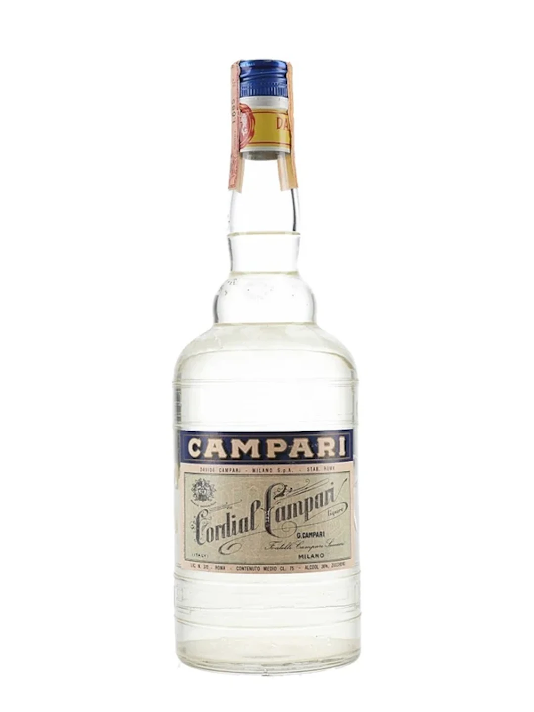 Campari Cordial Bottled 1970s 75cl / 36%