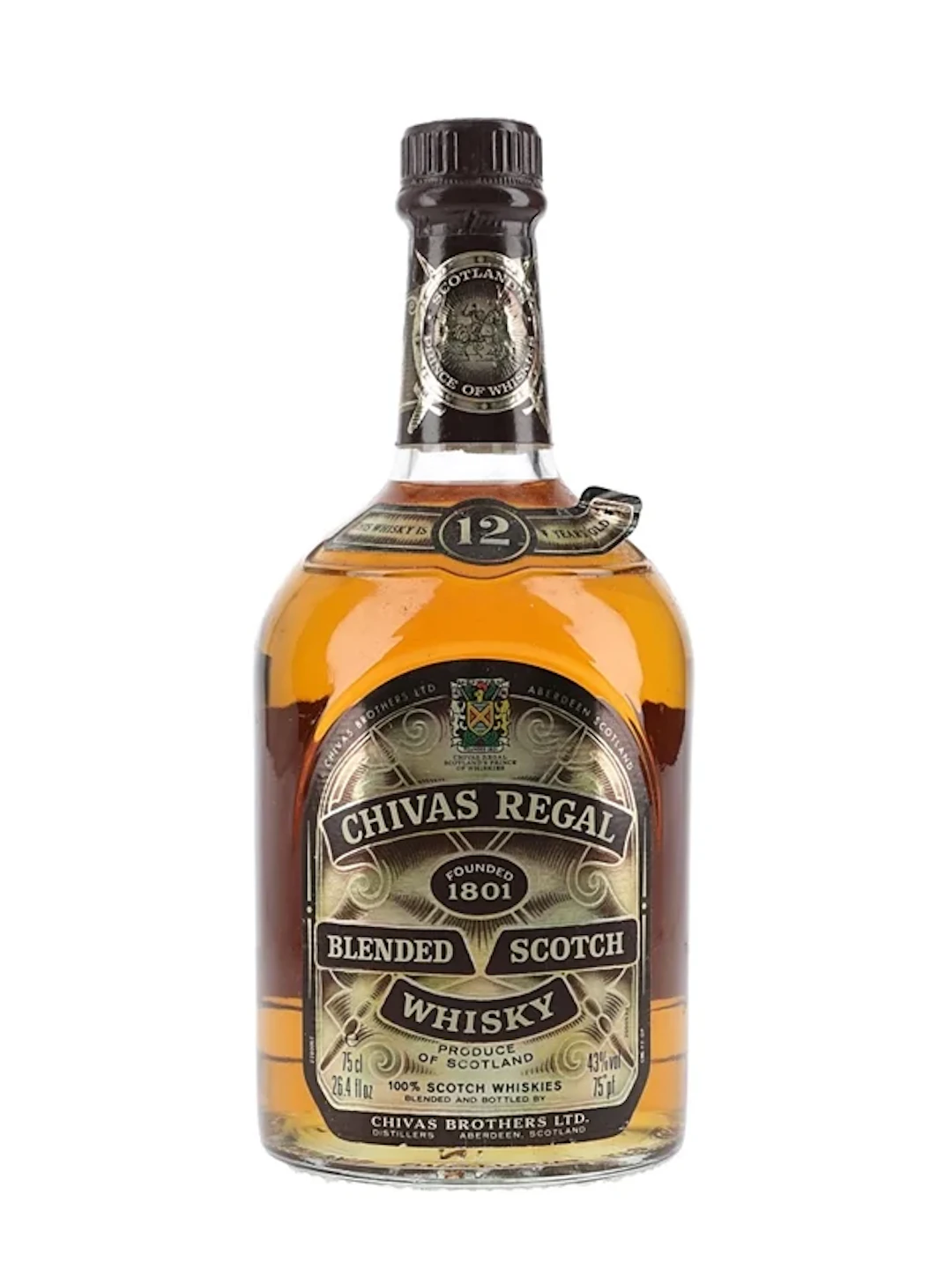 Chivas Regal 12 Year Old Bottled 1970s-1980s 75cl / 43%