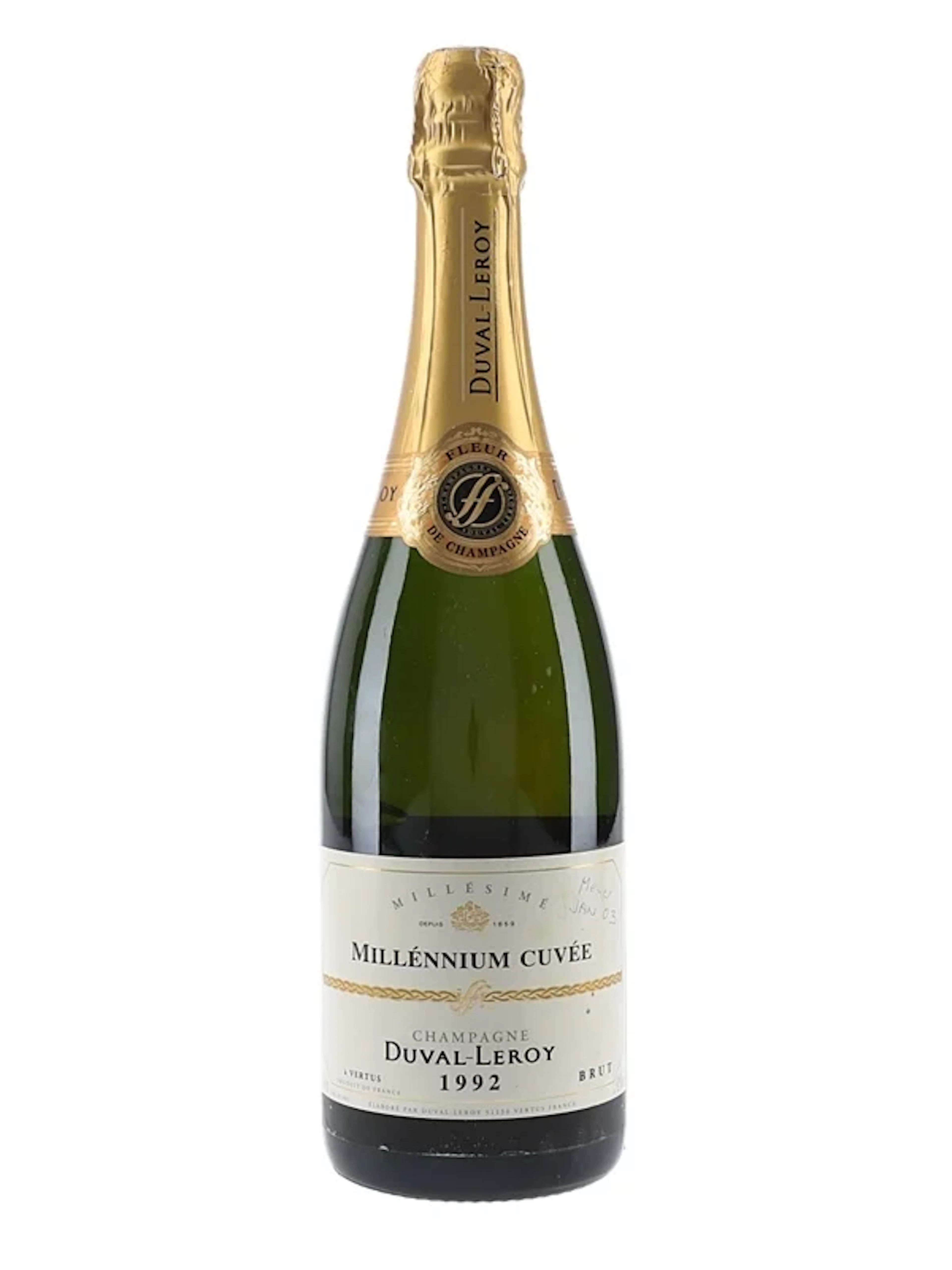 1992 Duval Leroy Millennium Cuvee 75cl / 12%