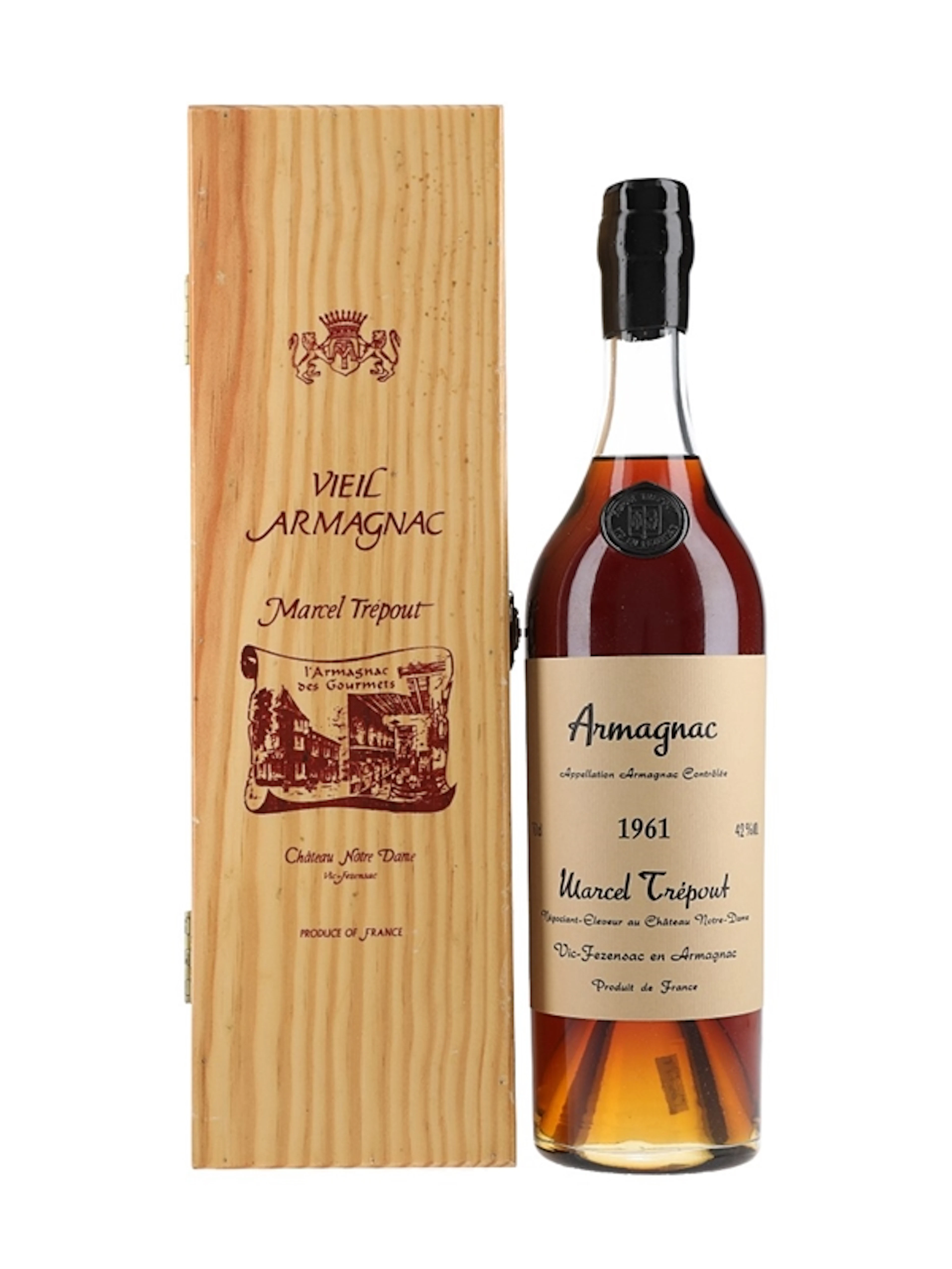 Marcel Trepout 1961 Armagnac 70cl / 42%