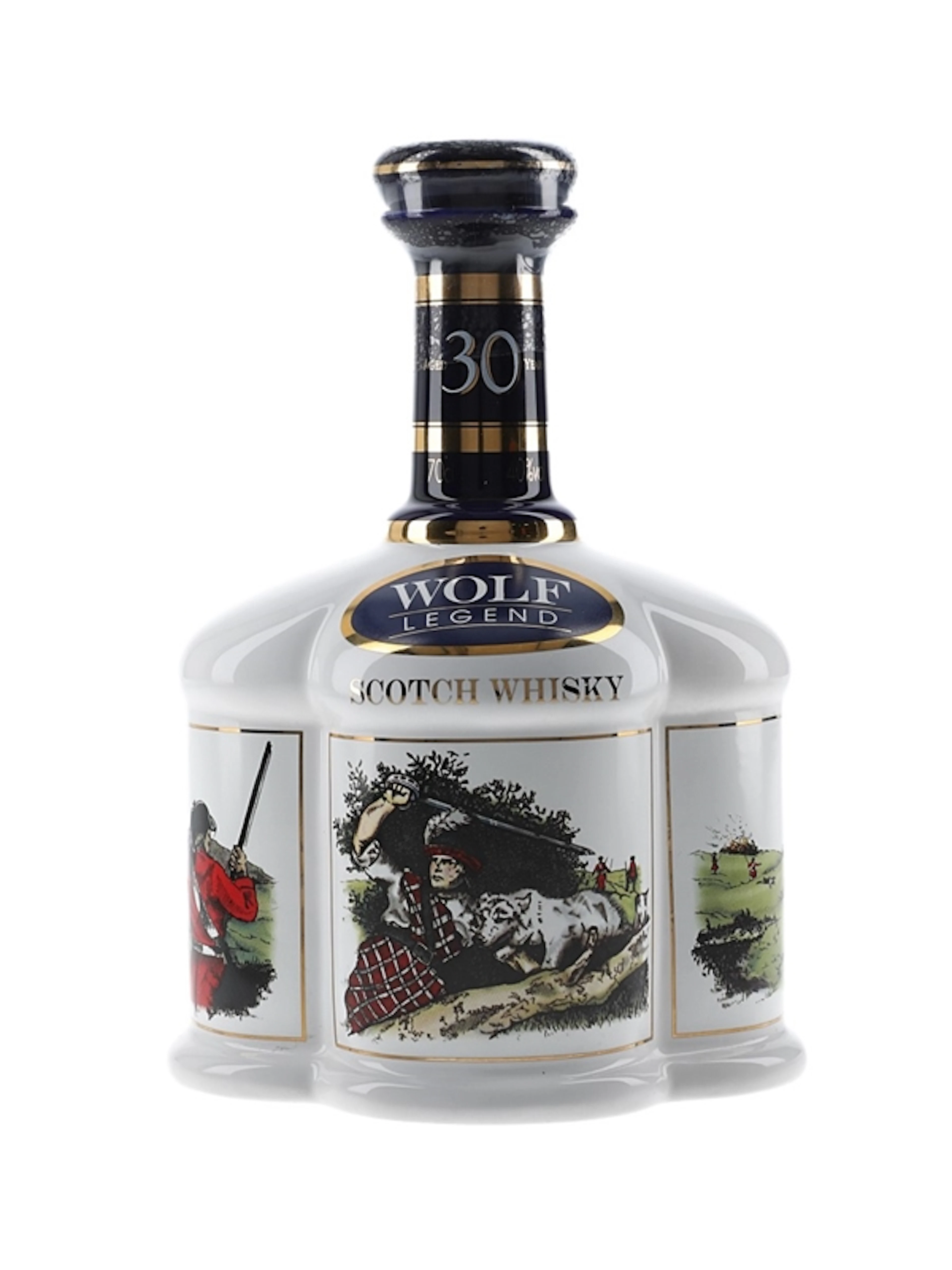 Wolf Legend 30 Year Old Bottled 1990s - Morrison Bowmore Distillers