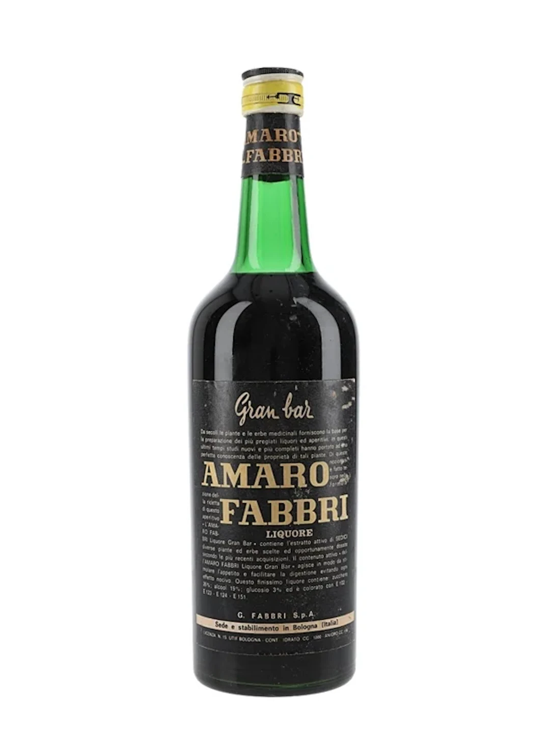 Amaro Fabbri Bottled 1950s 100cl / 34%