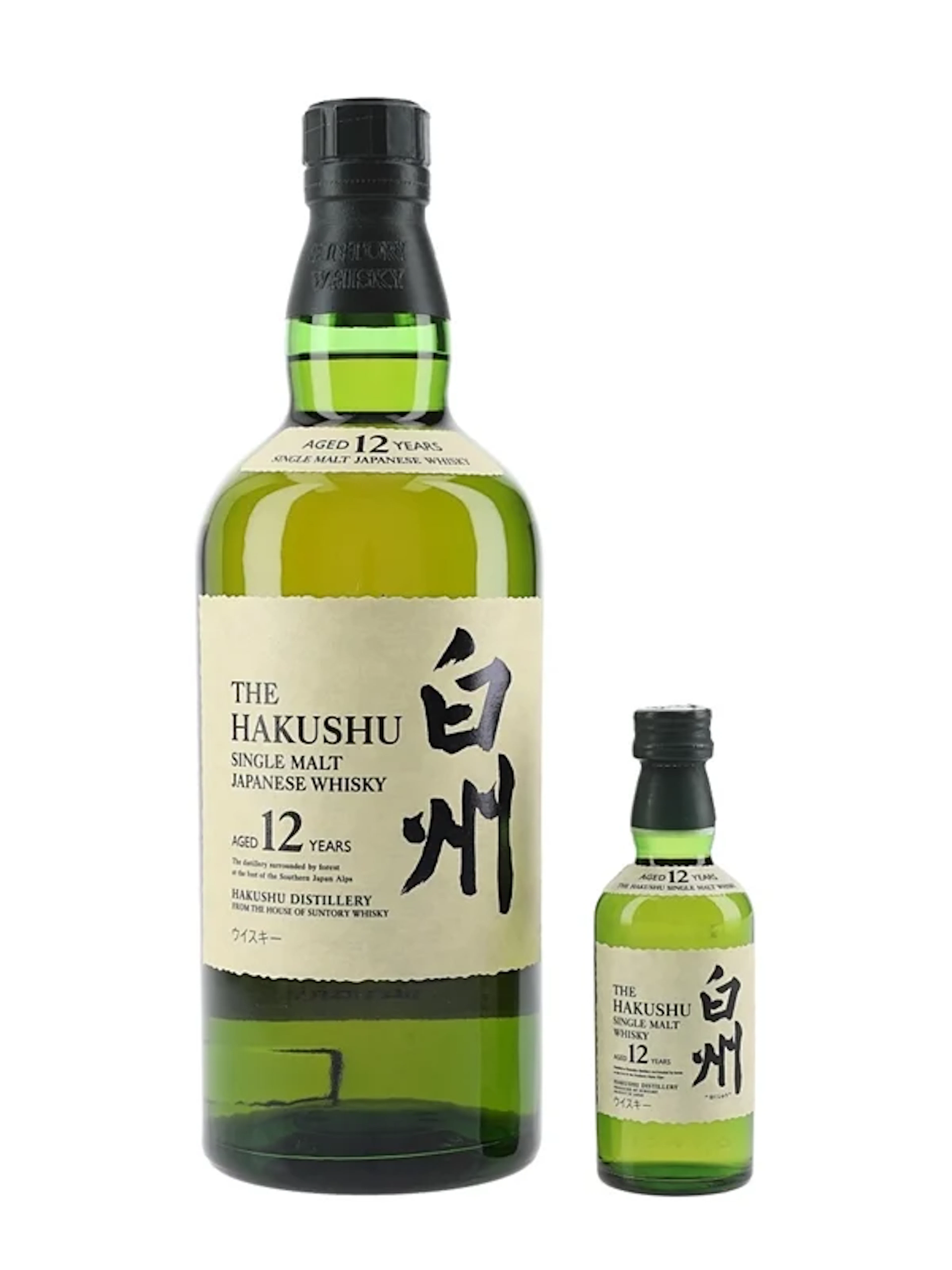 Hakushu 12 Year Old 70cl & 5cl / 43%
