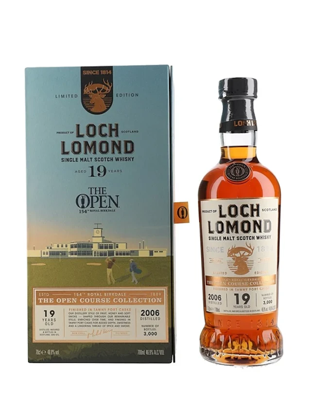 Loch Lomond 2006 19 Year Old Bottled 2025 - The Open Course Collection