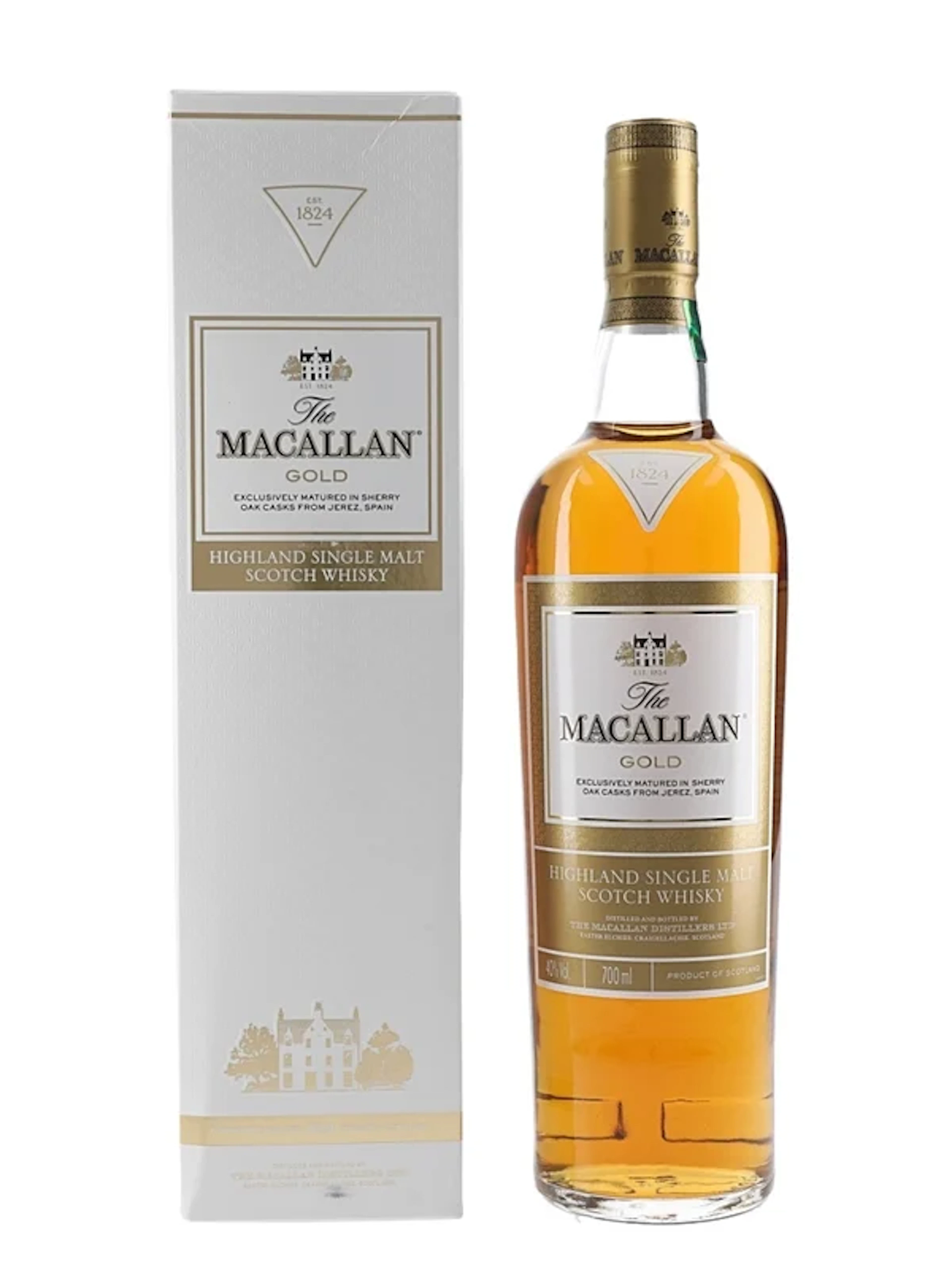 Macallan Gold The 1824 Series - With Cufflinks 70cl / 40%
