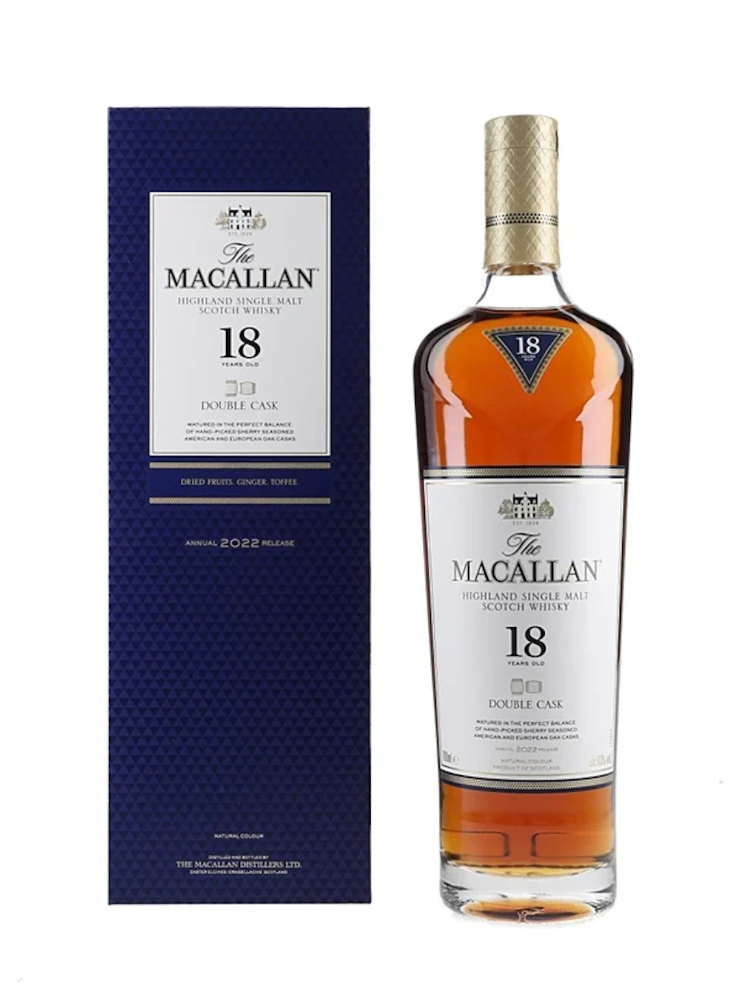 Macallan 18 Year Old Double Cask Annual 2021 Release 70cl / 43%