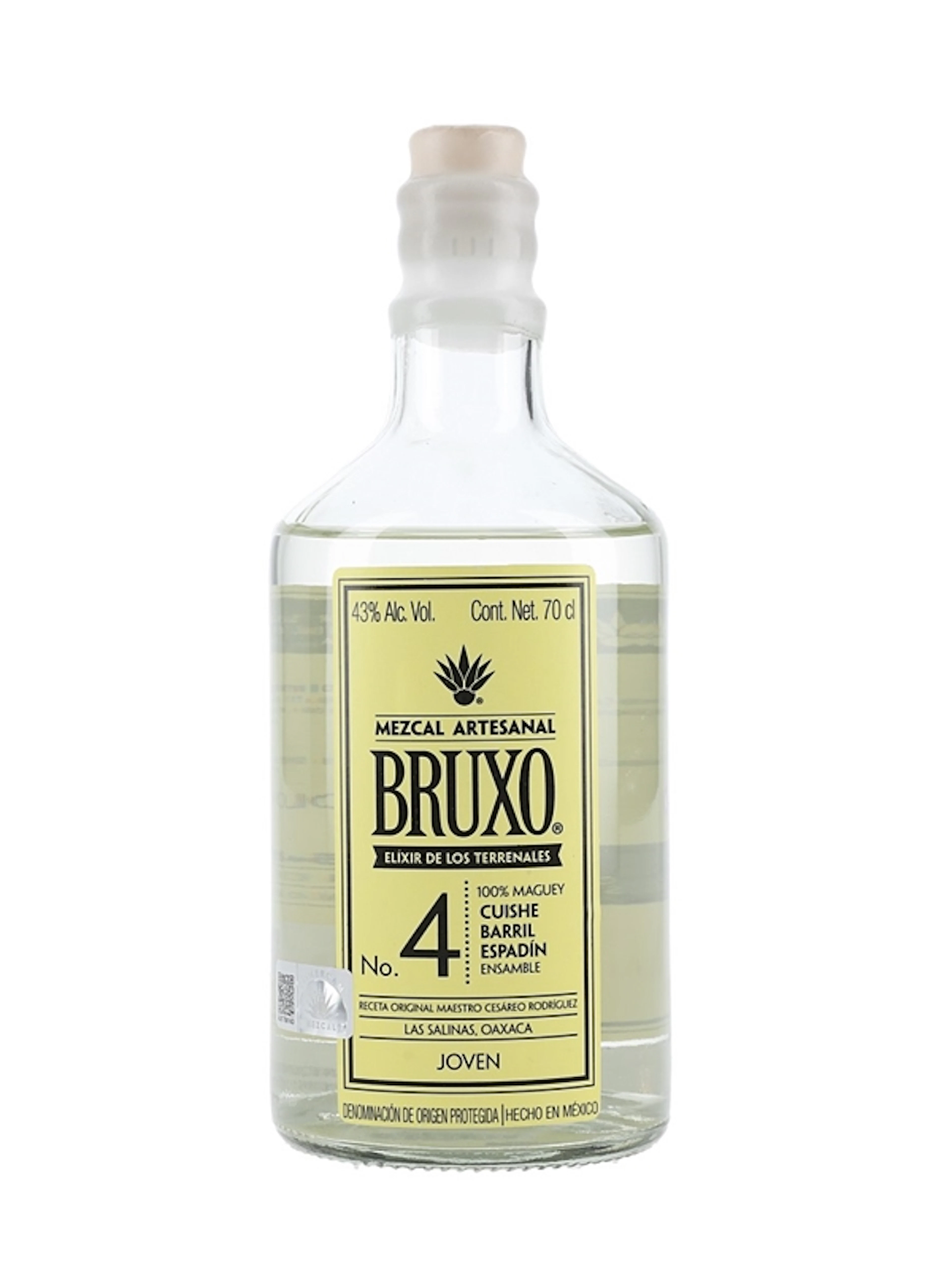 Bruxo No. 4 Mezcal Artesanal 70cl / 43%