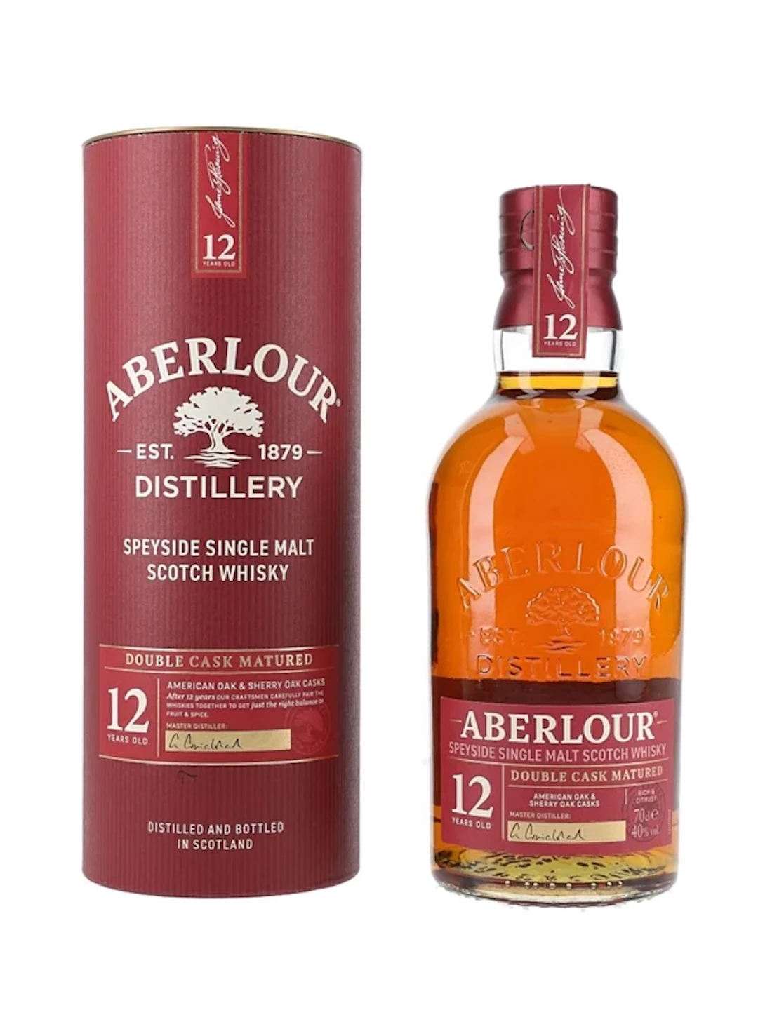 Aberlour 12 Year Old Bottled 2025 - Double Cask Matured 70cl / 40%