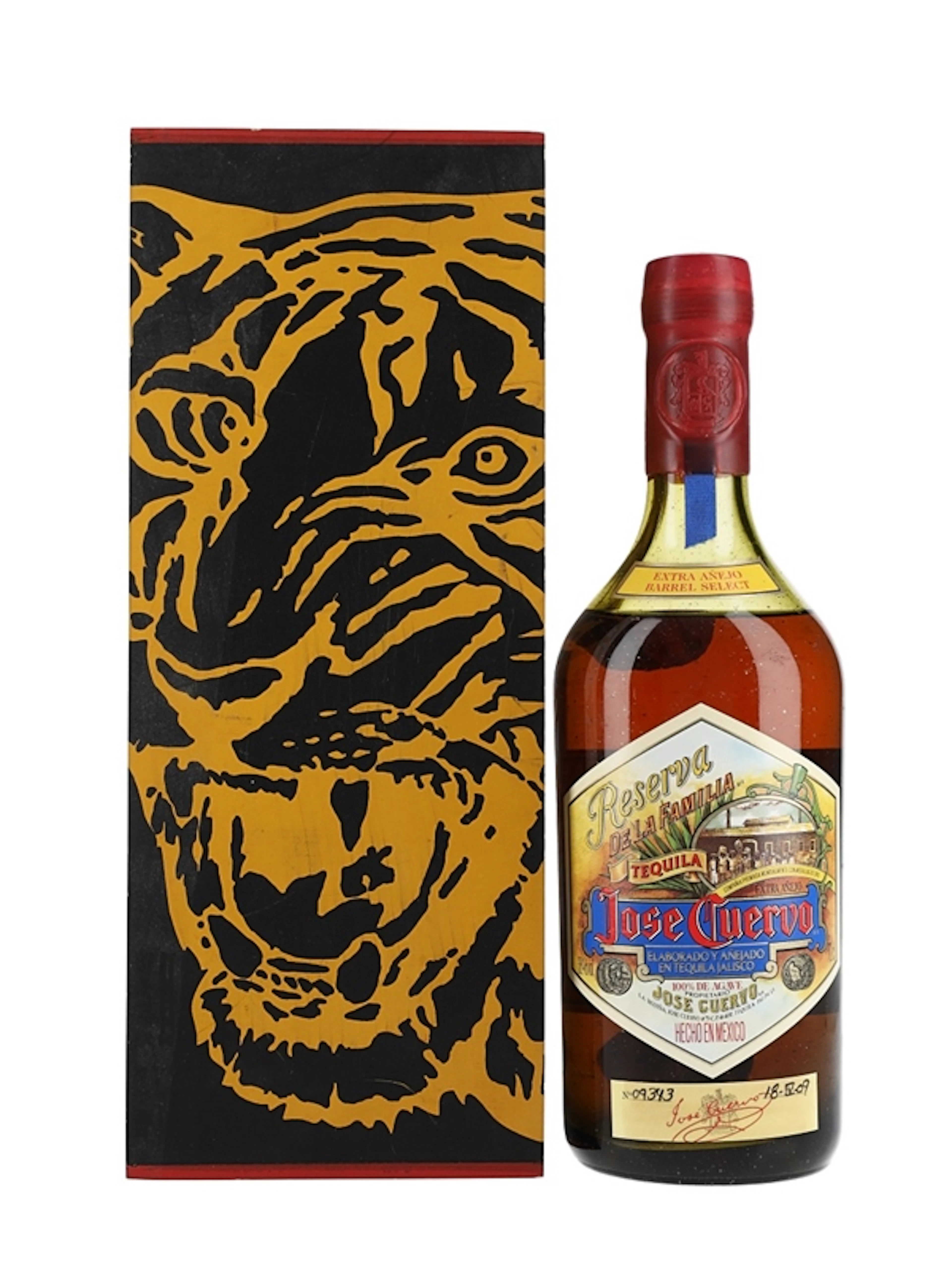 Jose Cuervo Reserva De La Familia Extra Anejo 2009 Tiger Artist Editio