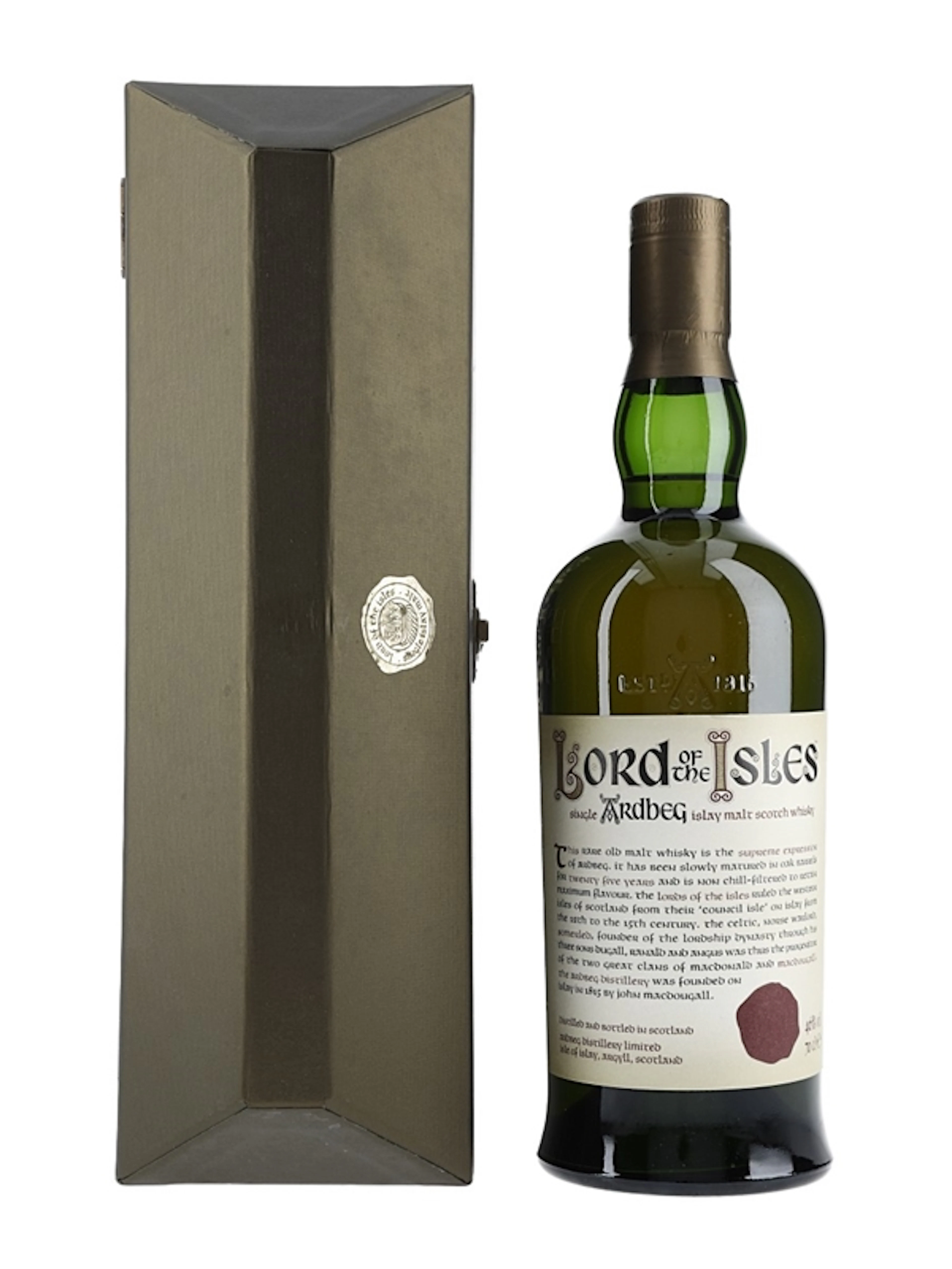 Ardbeg Lord Of The Isles 25 Year Old Bottled 2007 70cl / 46%