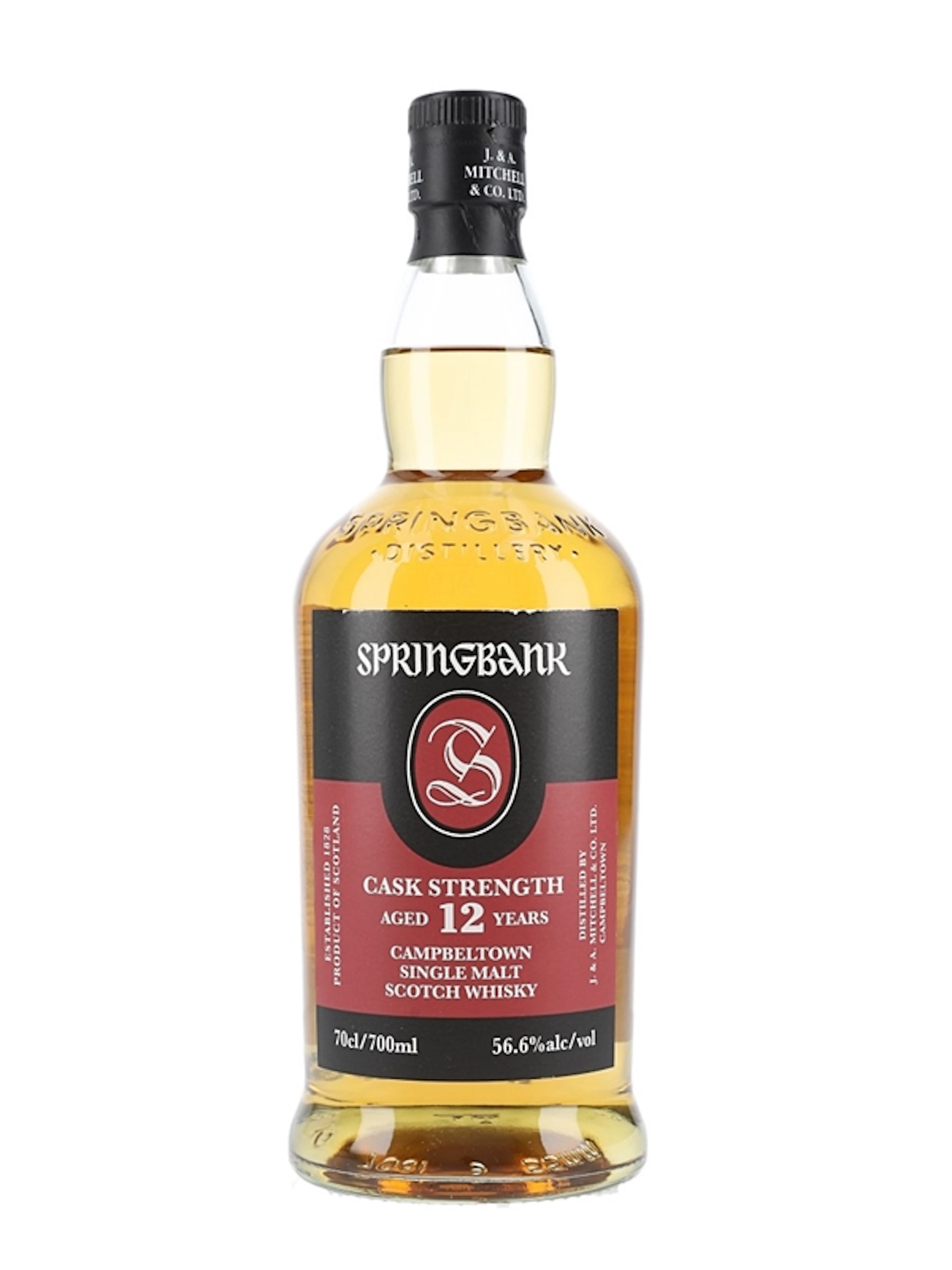 Springbank 12 Year Old Cask Strength Bottled 2026 70cl / 56.6%