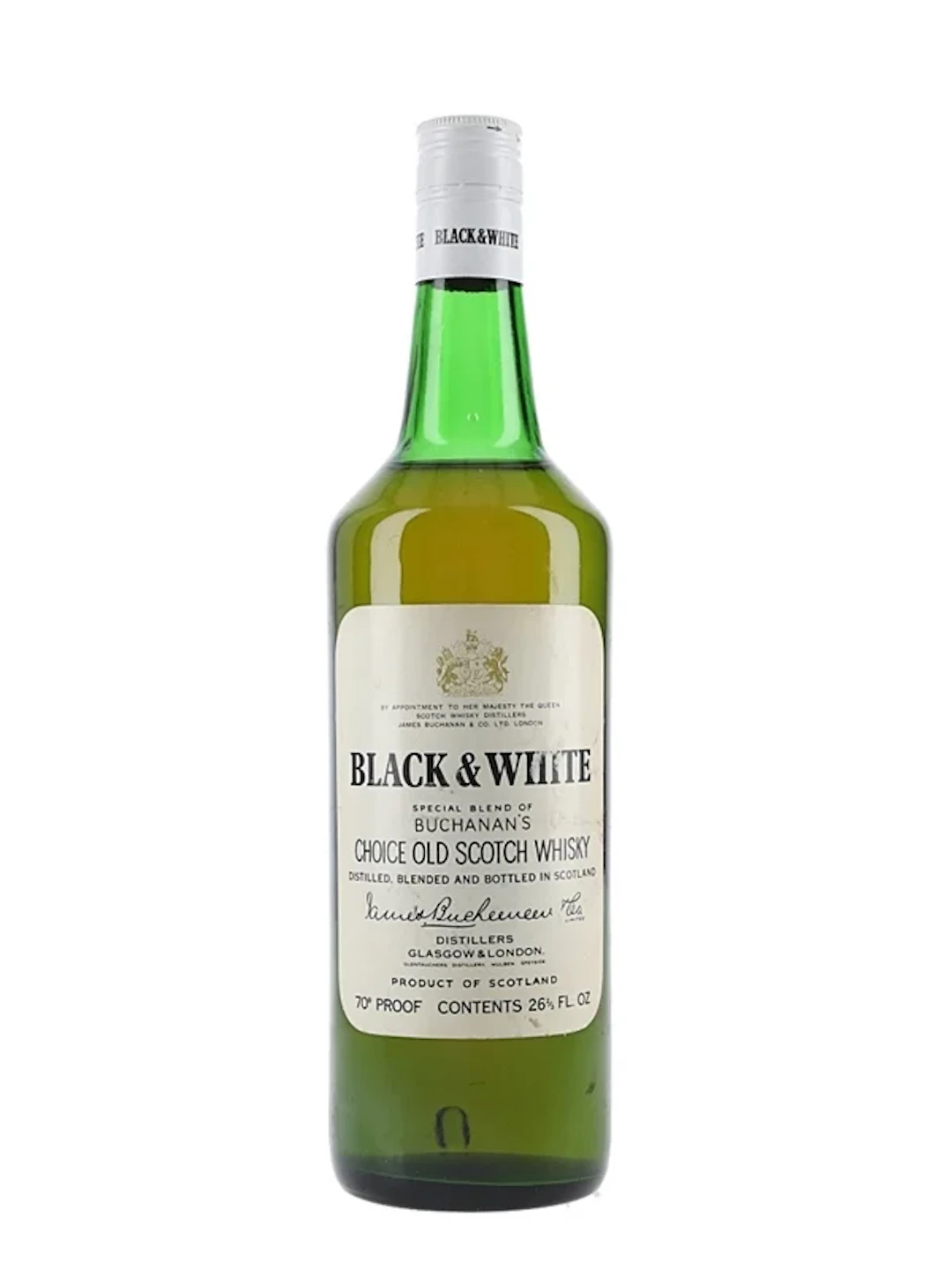 Buchanan's Black & White Bottled 1970s 75.7cl / 40%