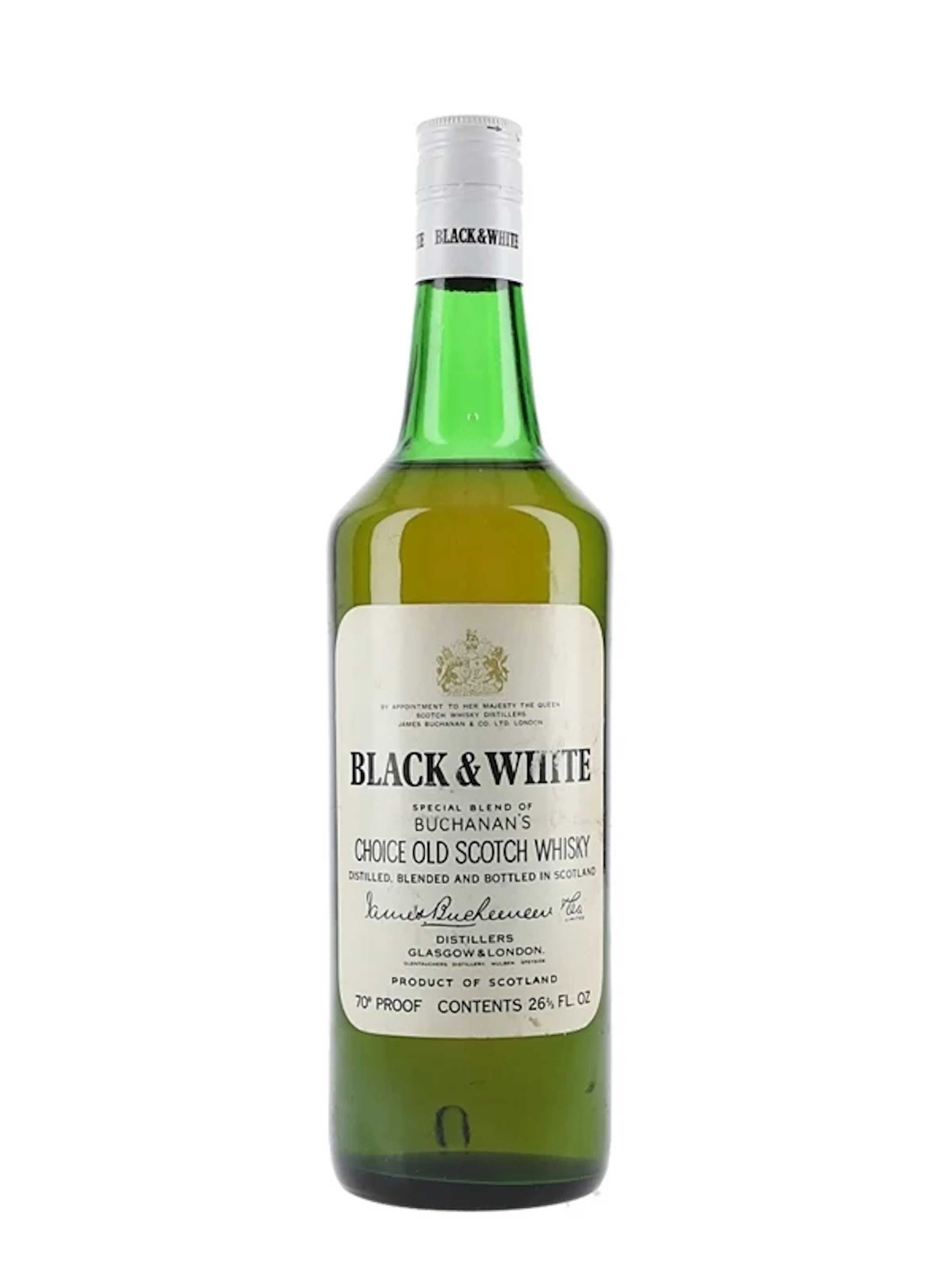 Buchanan's Black & White Bottled 1970s 75.7cl / 40%