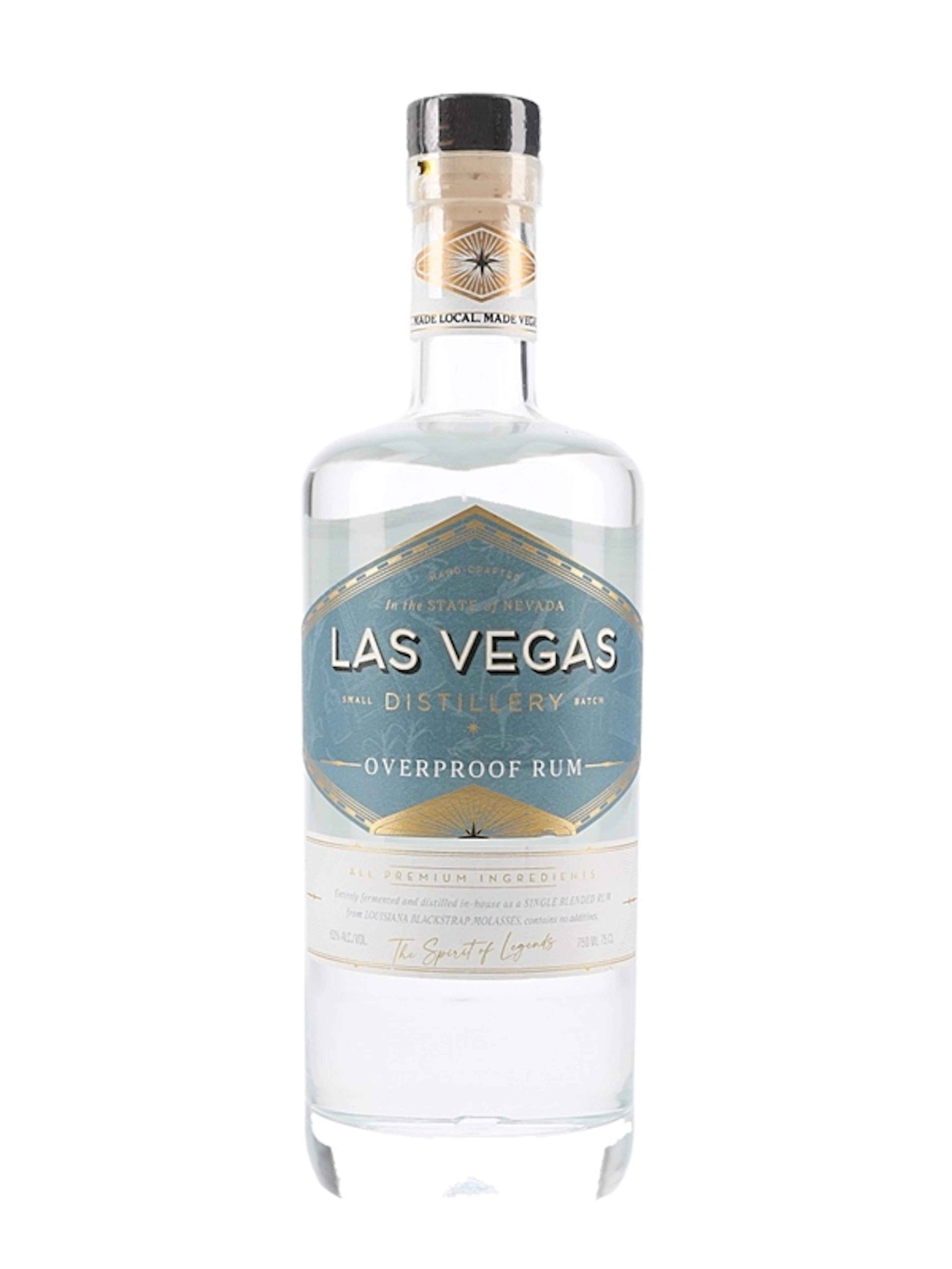Las Vegas Overproof Rum 75cl / 63%