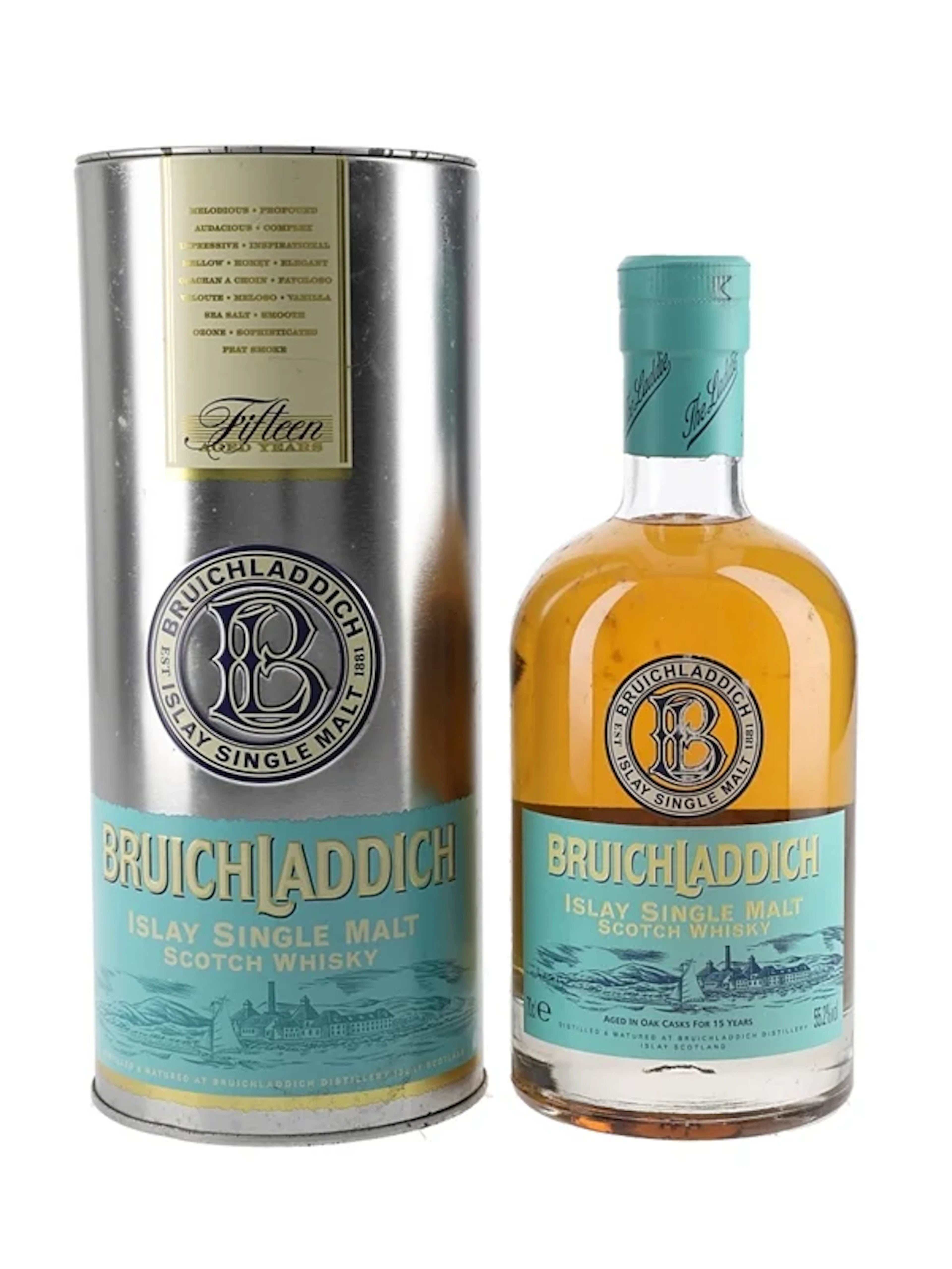Bruichladdich 1988 15 Year Old Single Cask #1055 Bottled 2004 70cl / 55.2%