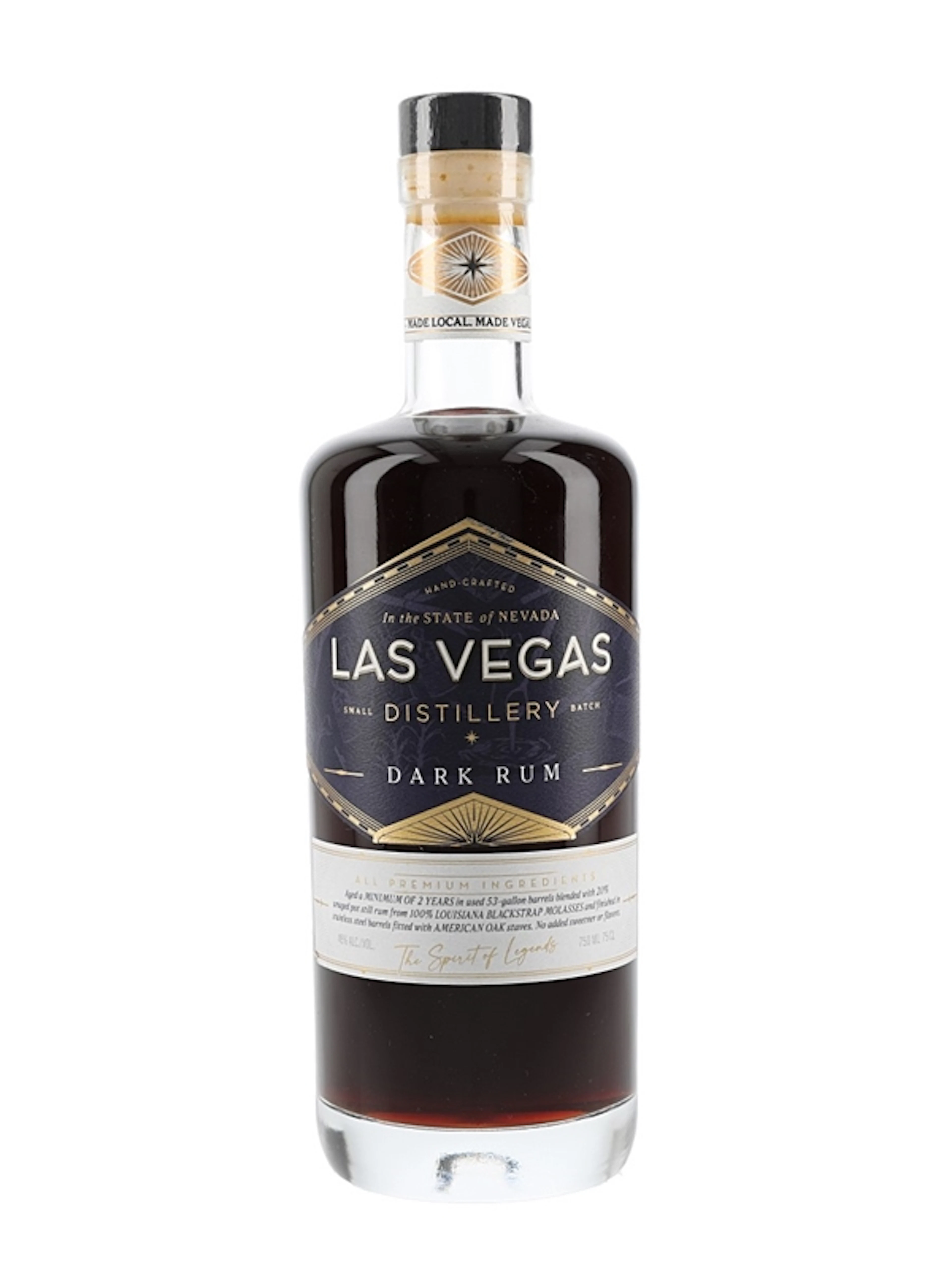 Las Vegas Dark Rum 75cl / 45%