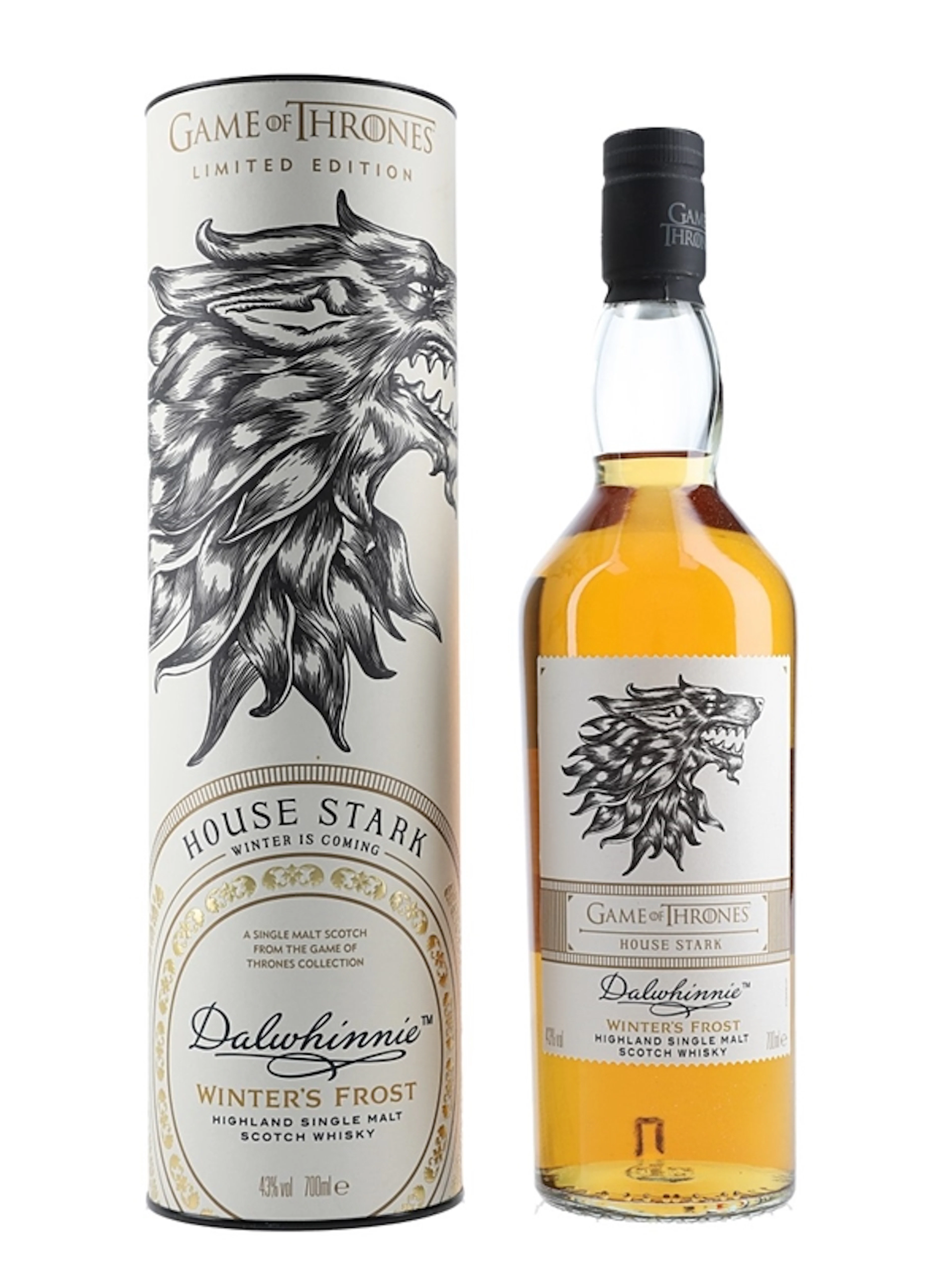 Dalwhinnie Winter's Frost Game Of Thrones - House Stark 70cl / 43%