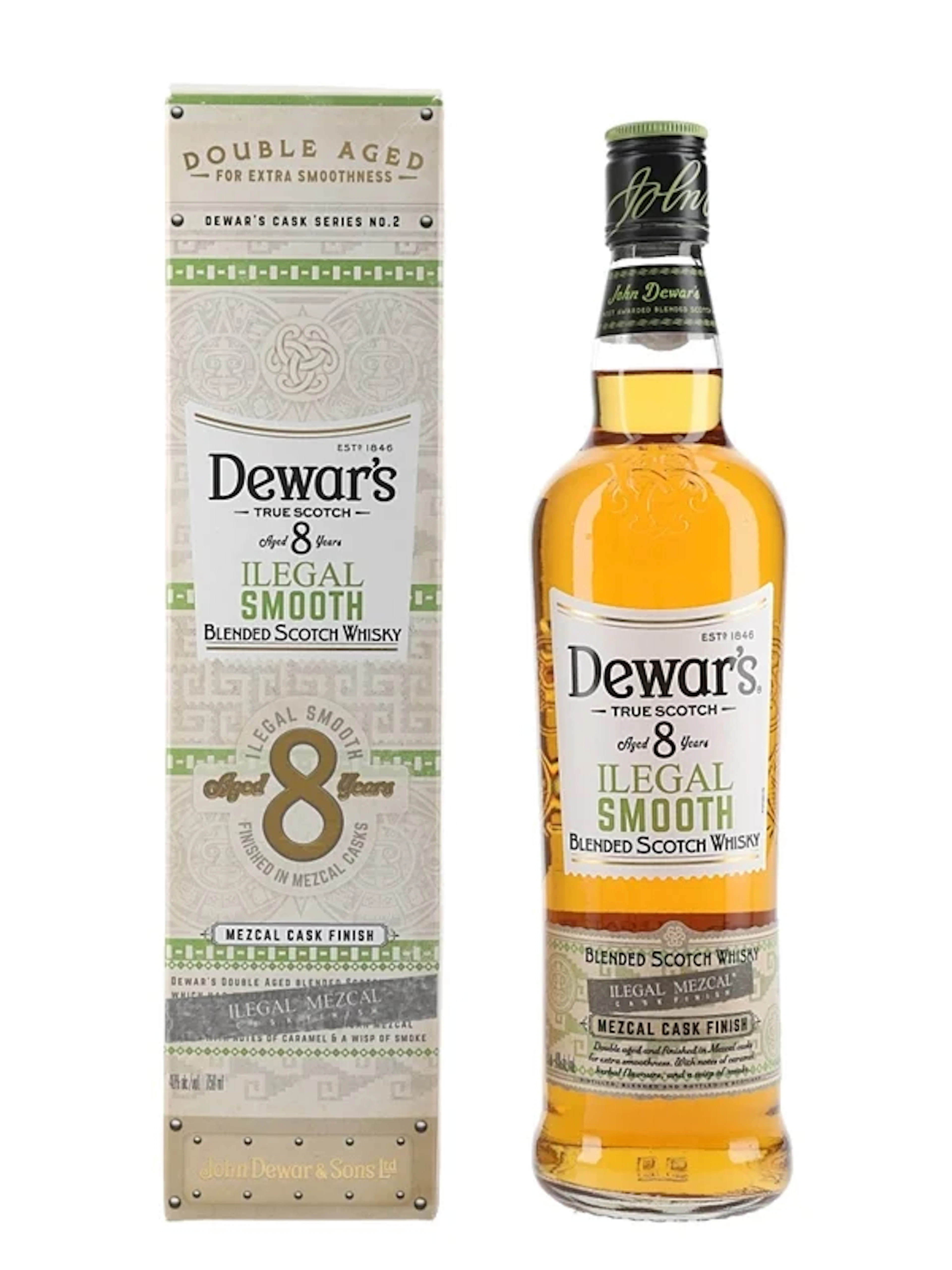 Dewar's 8 Year Old Ilegal Smooth Ilegal Mezcal Oak Finish 75cl / 40%